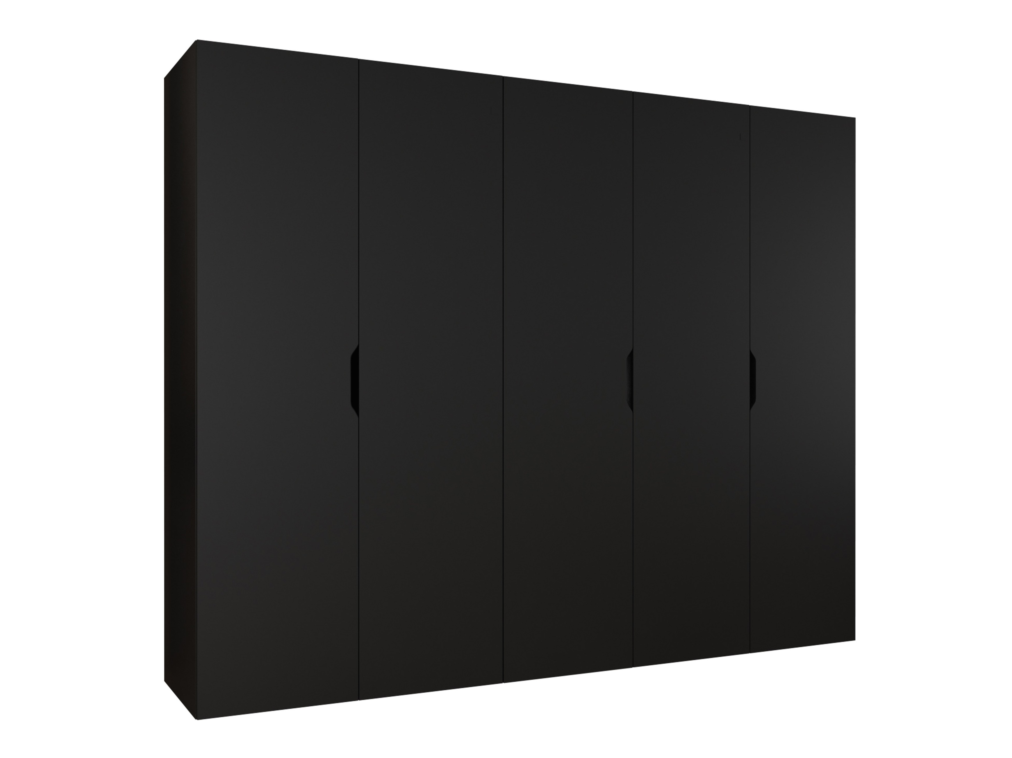 Gardróbszekrény Hartford 515 (Fekete)