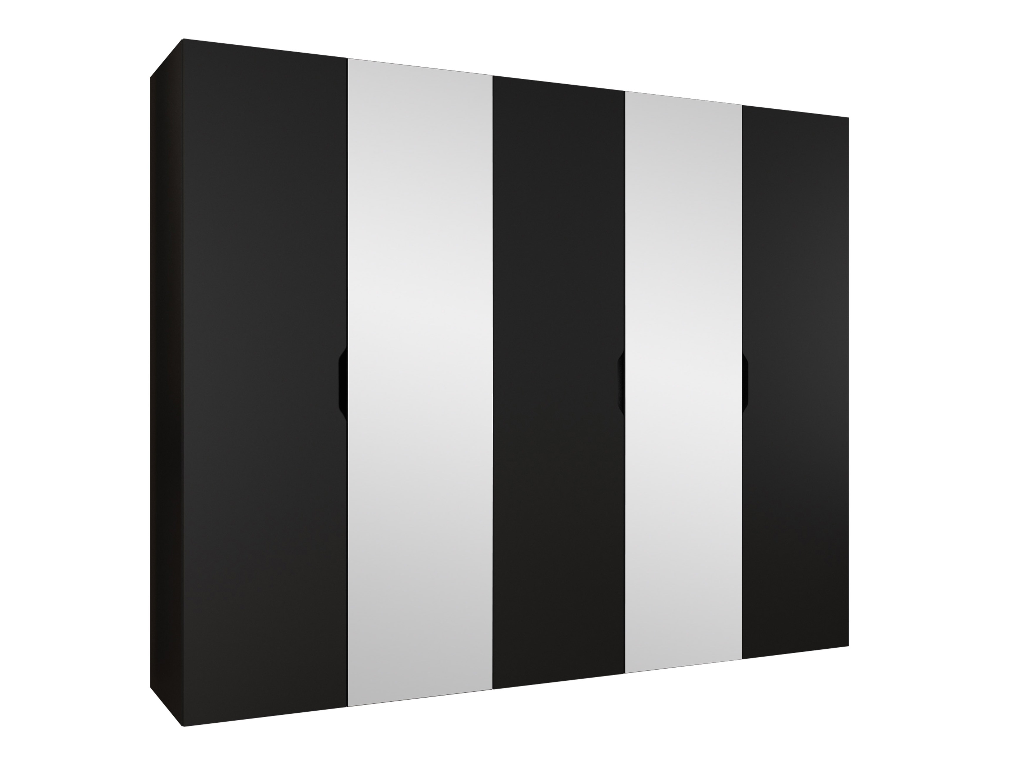 Gardróbszekrény Hartford 516 (Fekete)