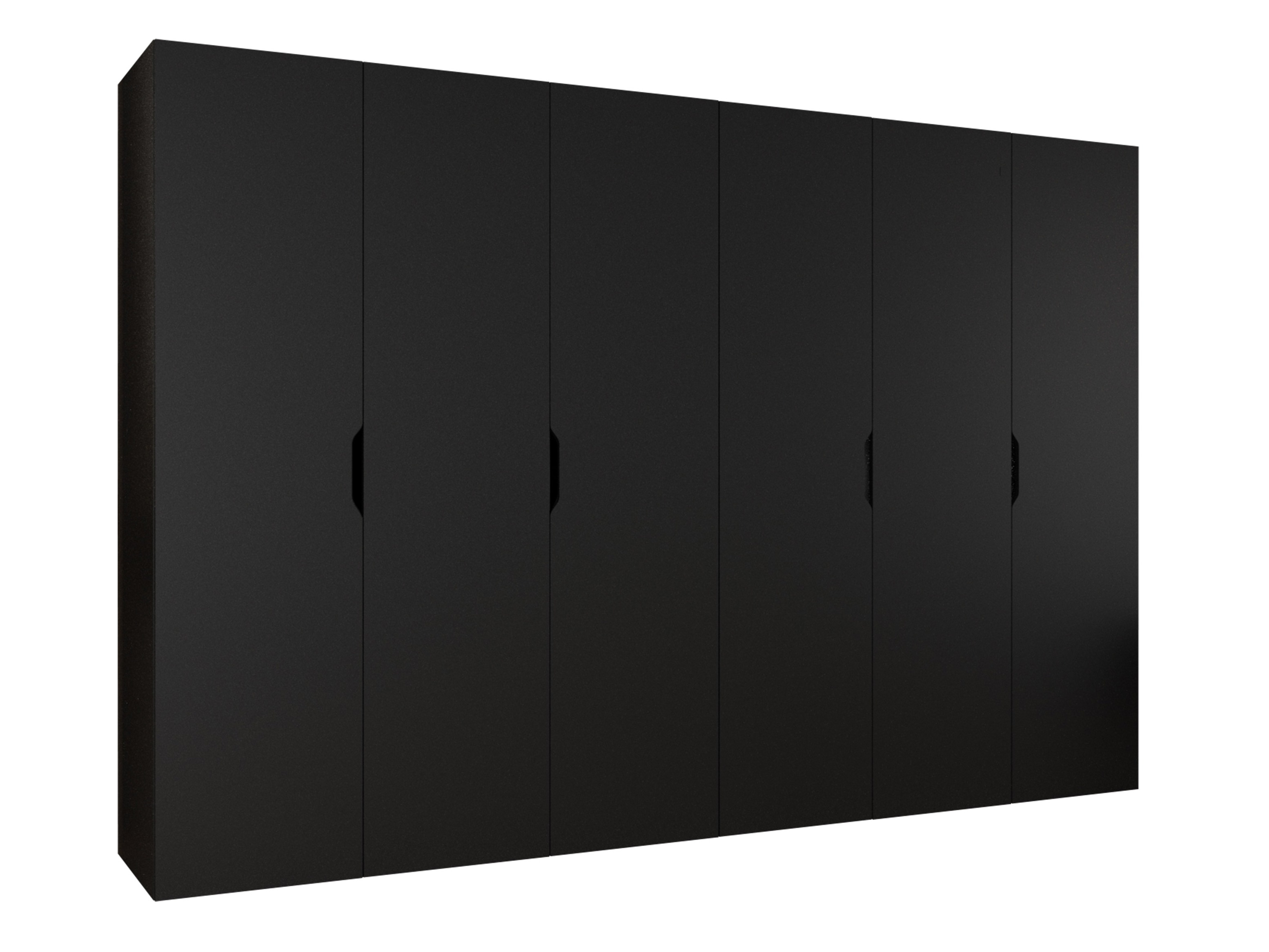 Gardróbszekrény Hartford 517 (Fekete)