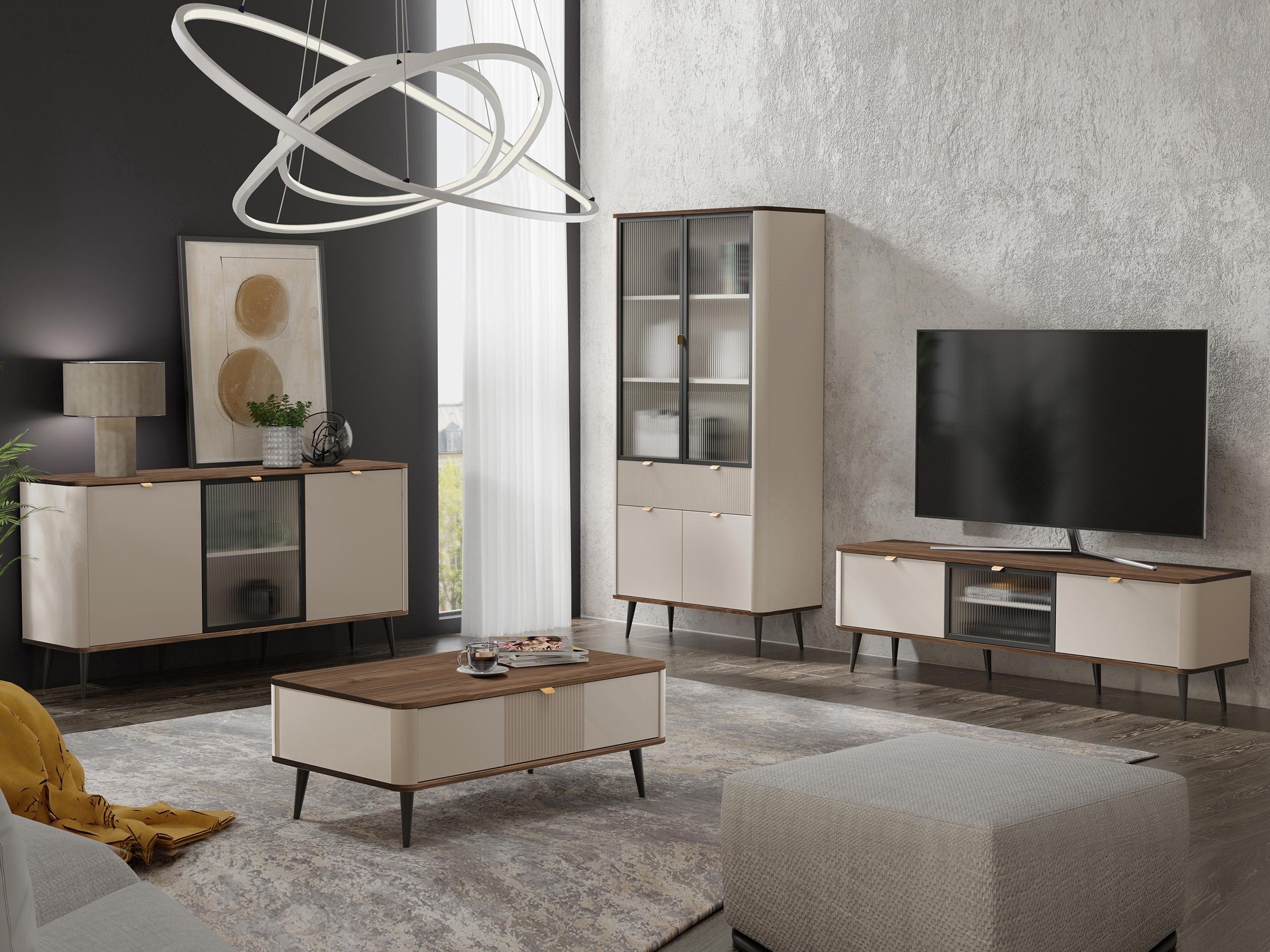 Nappali szett Lufela 120 (Kasmír + Dió)