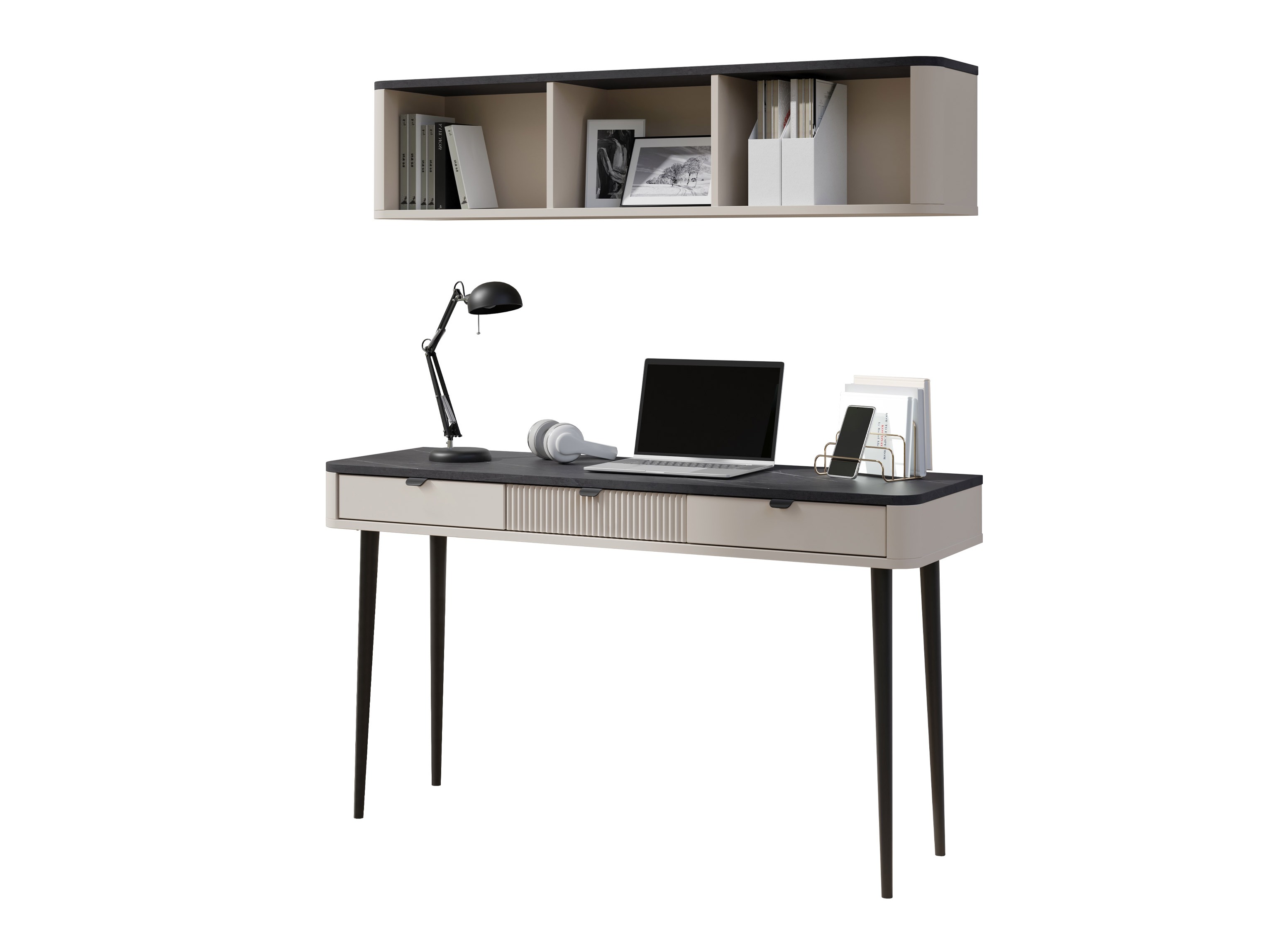 Otthoni iroda készlet Lufela 123 (Kasmír + Szürke márvány)