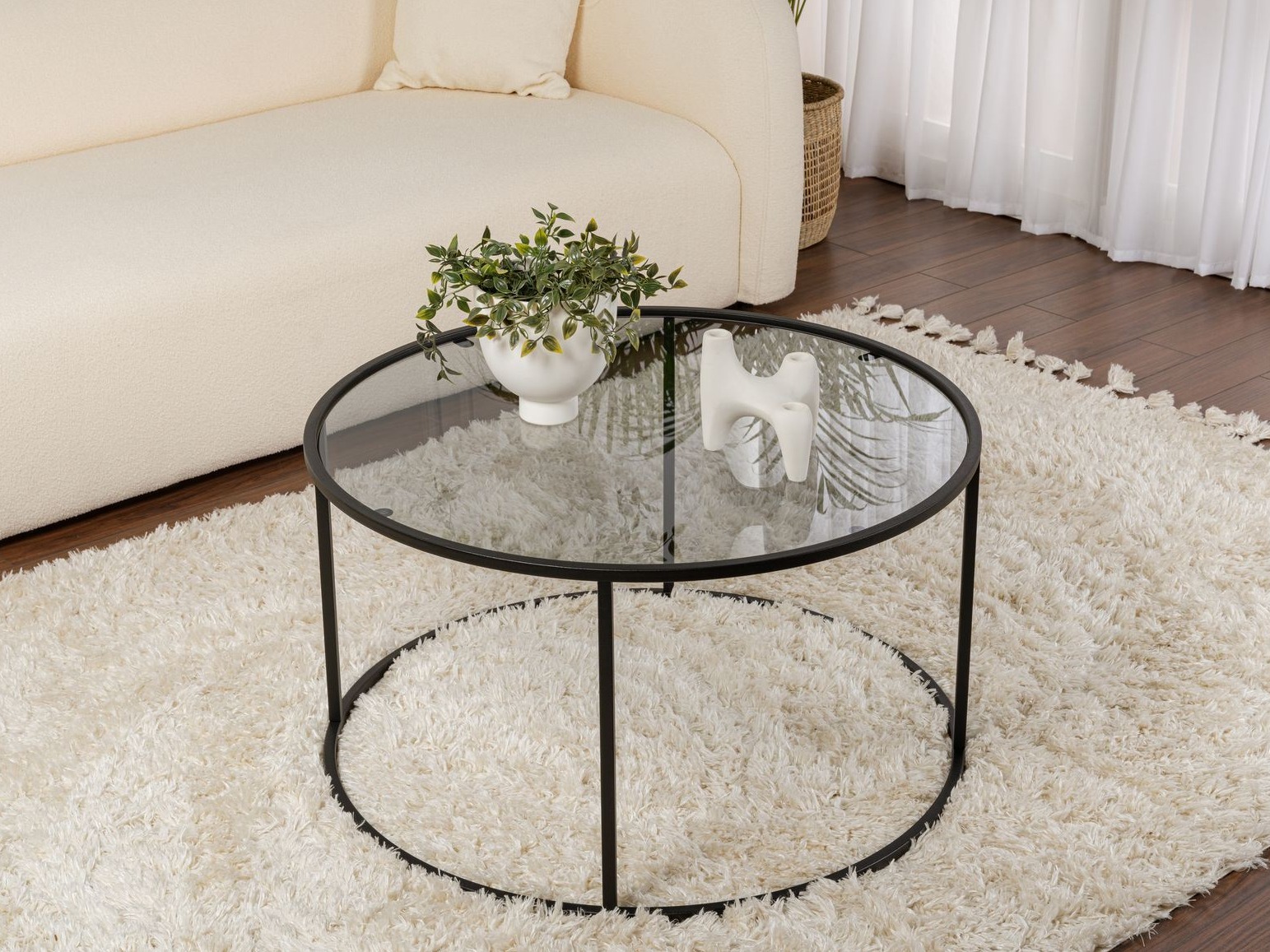 Dohányzóasztal Novato 119 (Fekete)