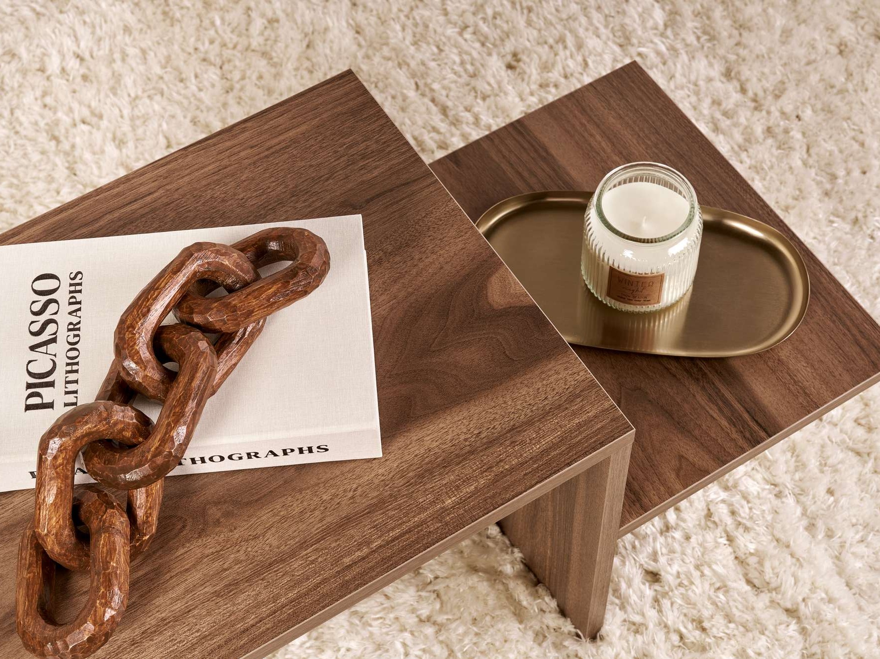 Dohányzóasztal Novato 104 (Dió)