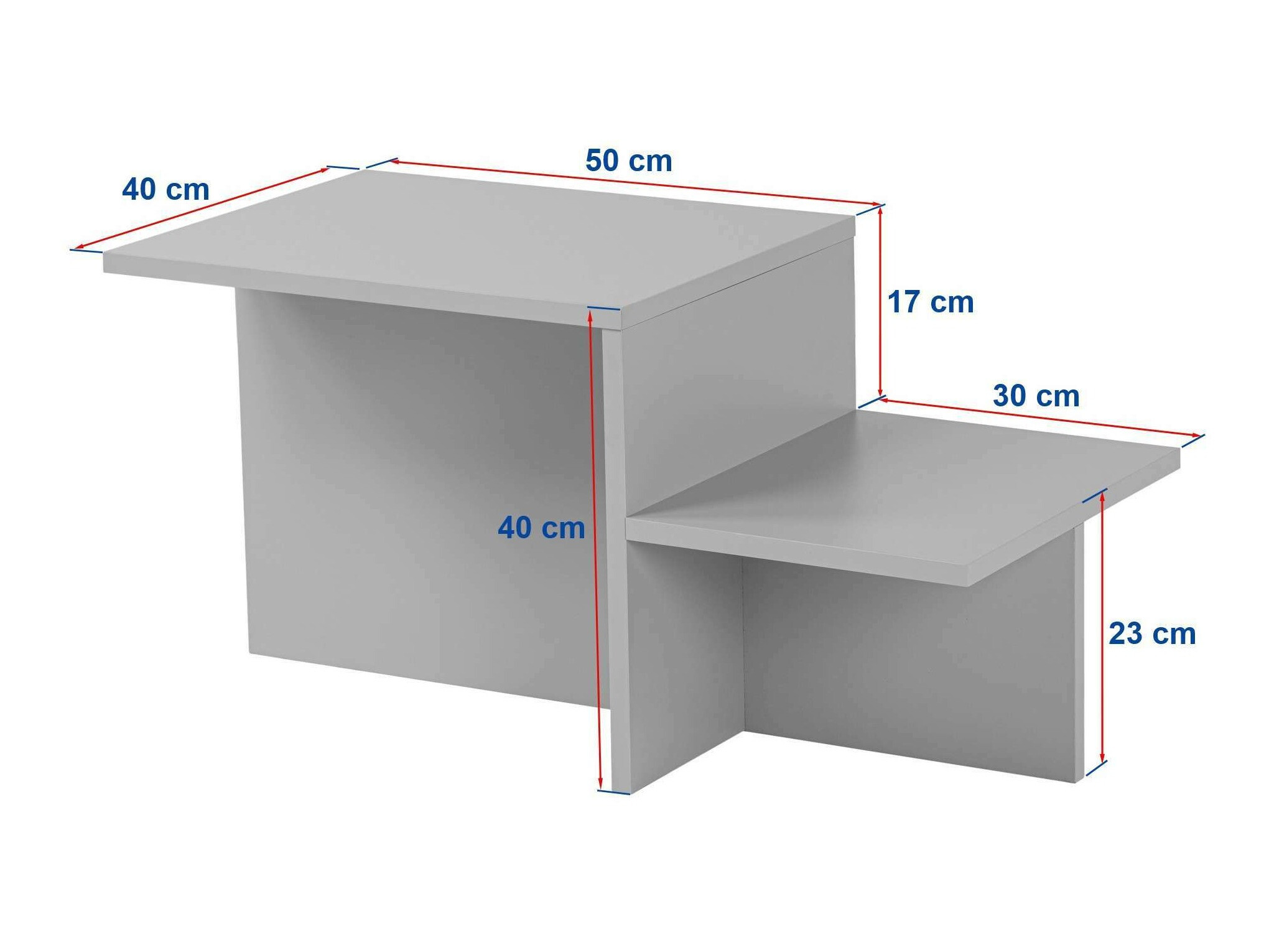 Dohányzóasztal Novato 104 (Fekete)