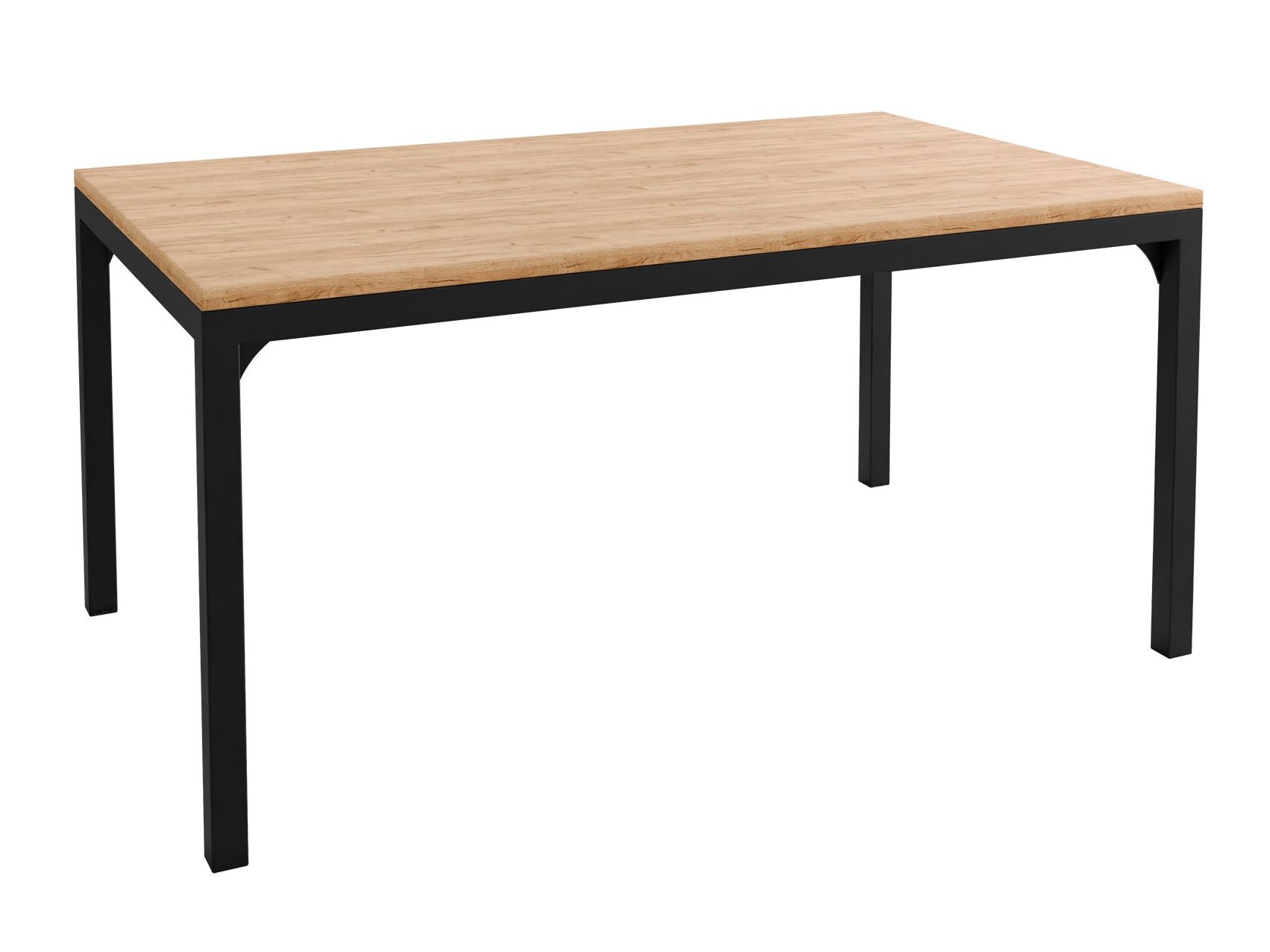 Dohányzóasztal Oswego 138 (Kézműves aranytölgy + Fekete)