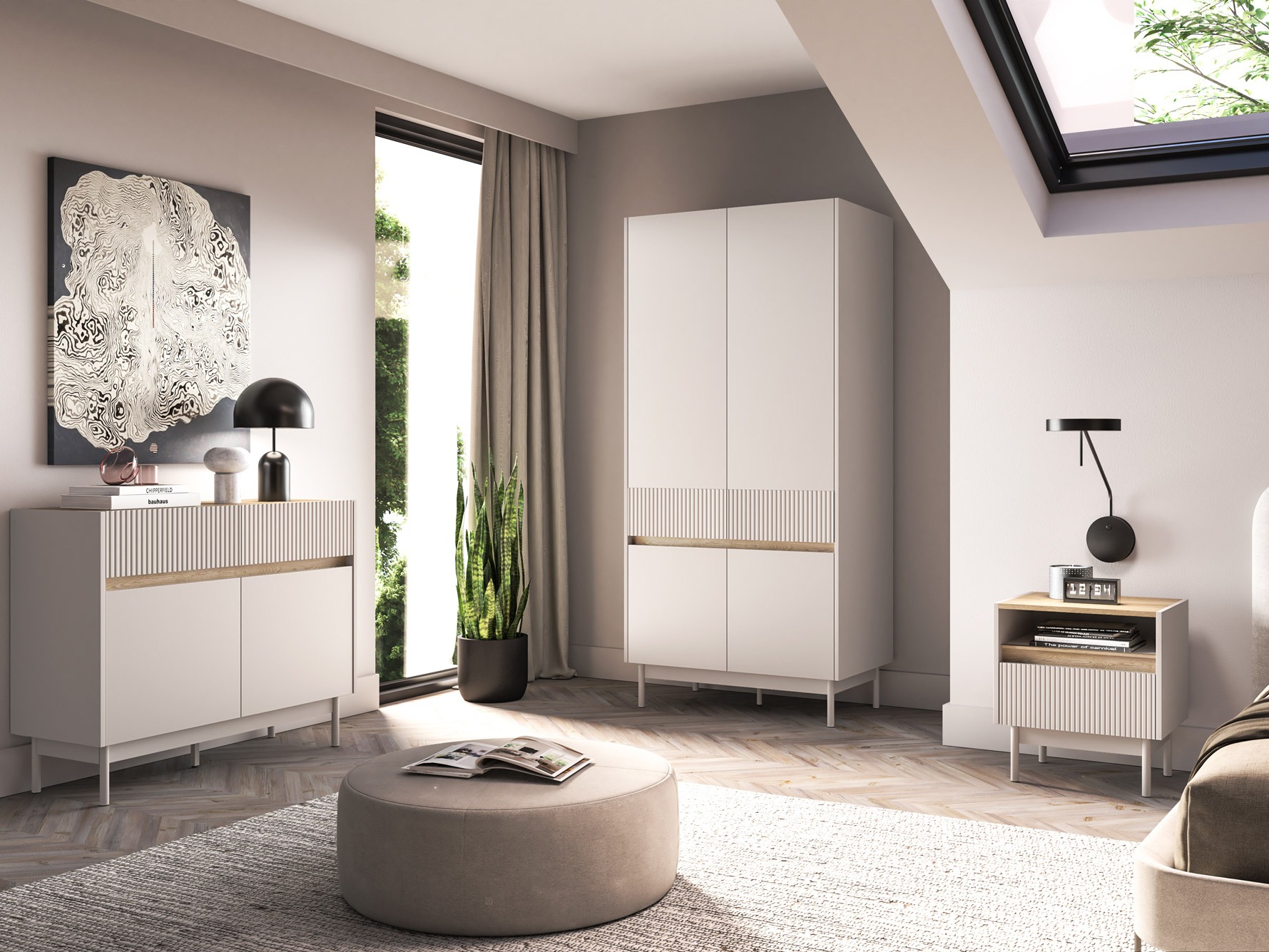 Éjjeliszekrény Vircalu 106