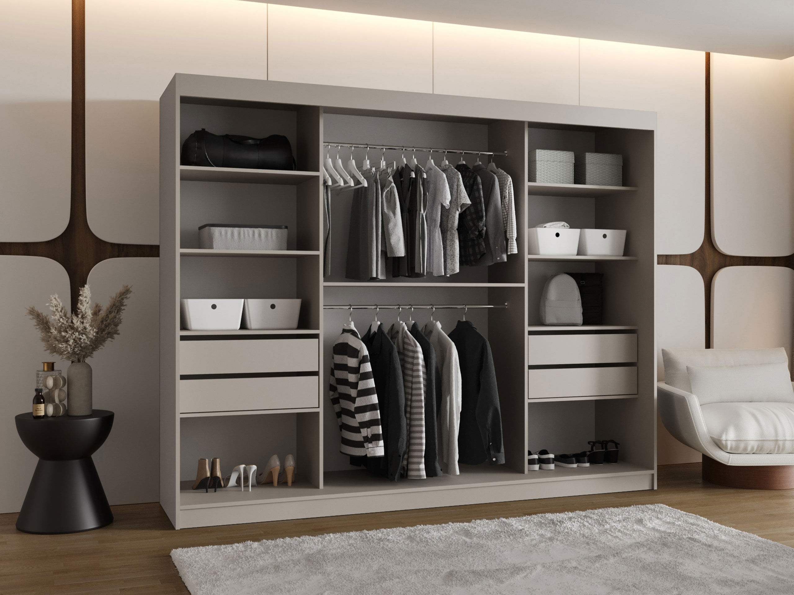 Gardróbszekrény Hartford 522 (Kasmír)