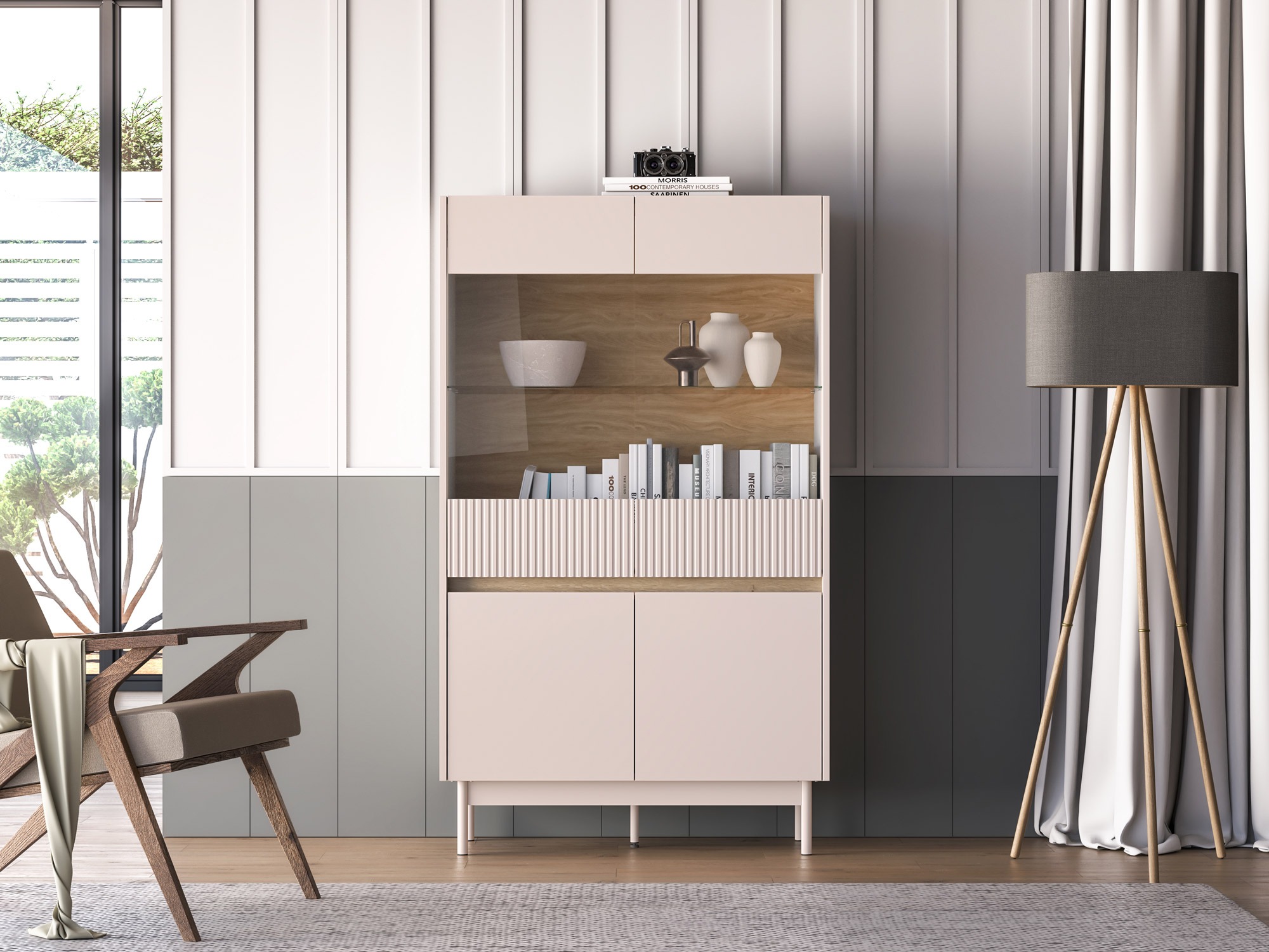 Könyvespolc Vircalu 108