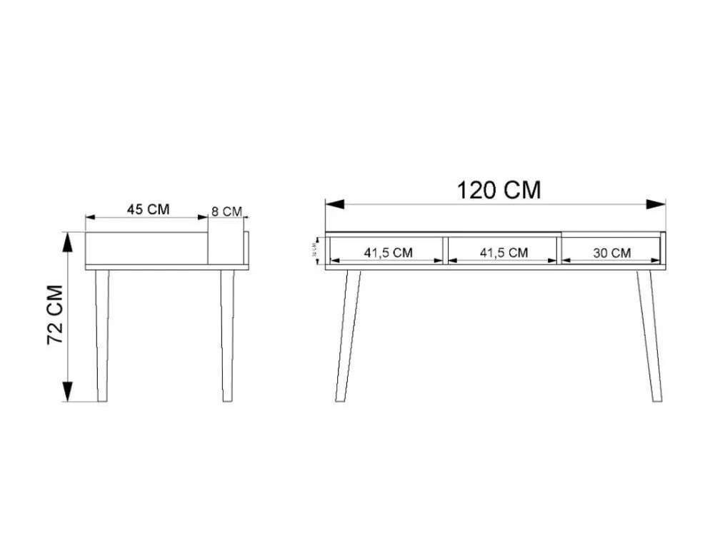 Íróasztal Kailua 2516