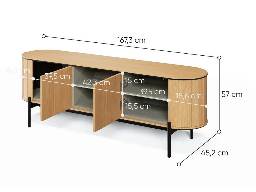 TV-állvány Elbdore 104