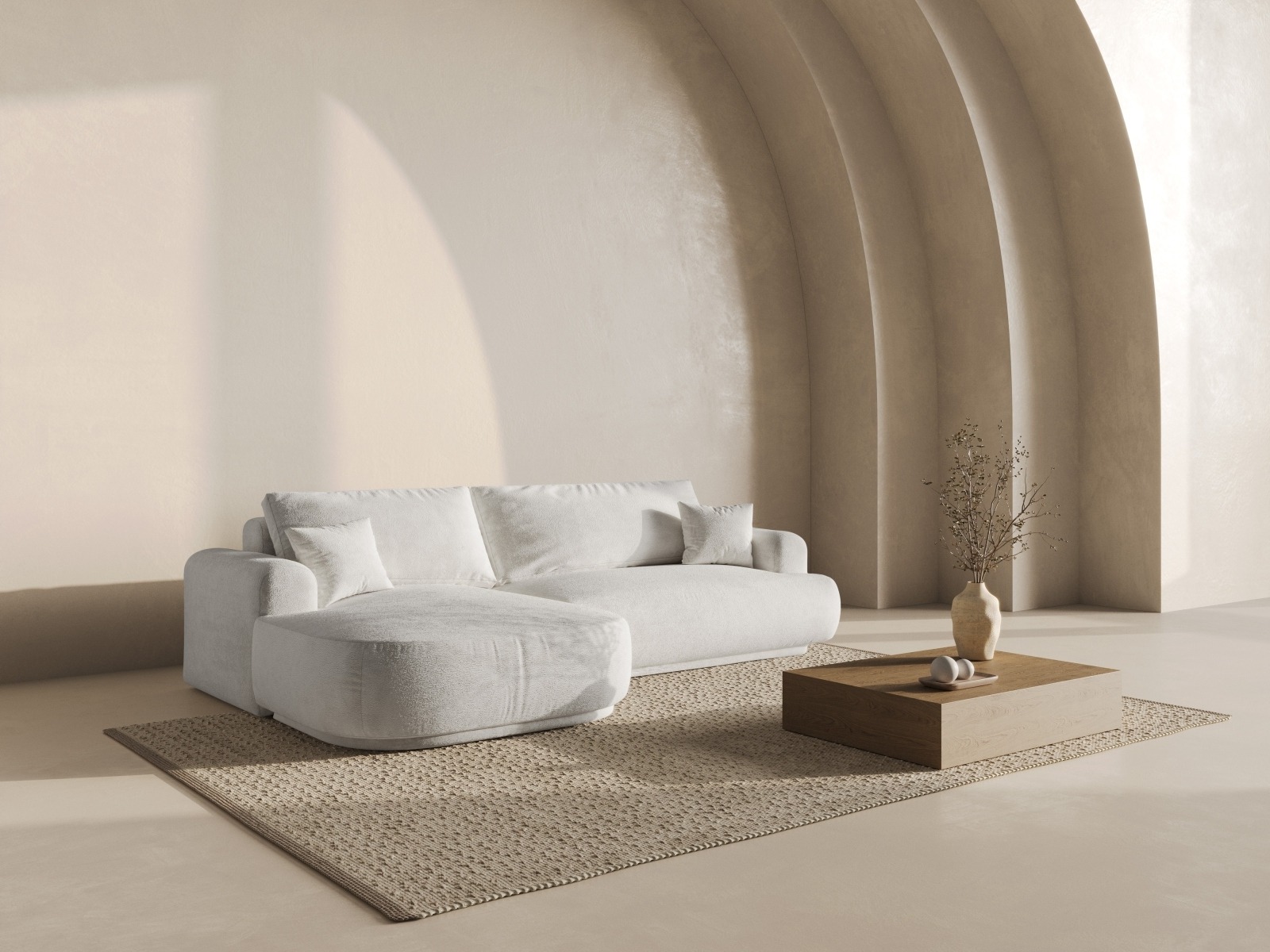 Sarokkanapé Beckley 162 (Coral 65)