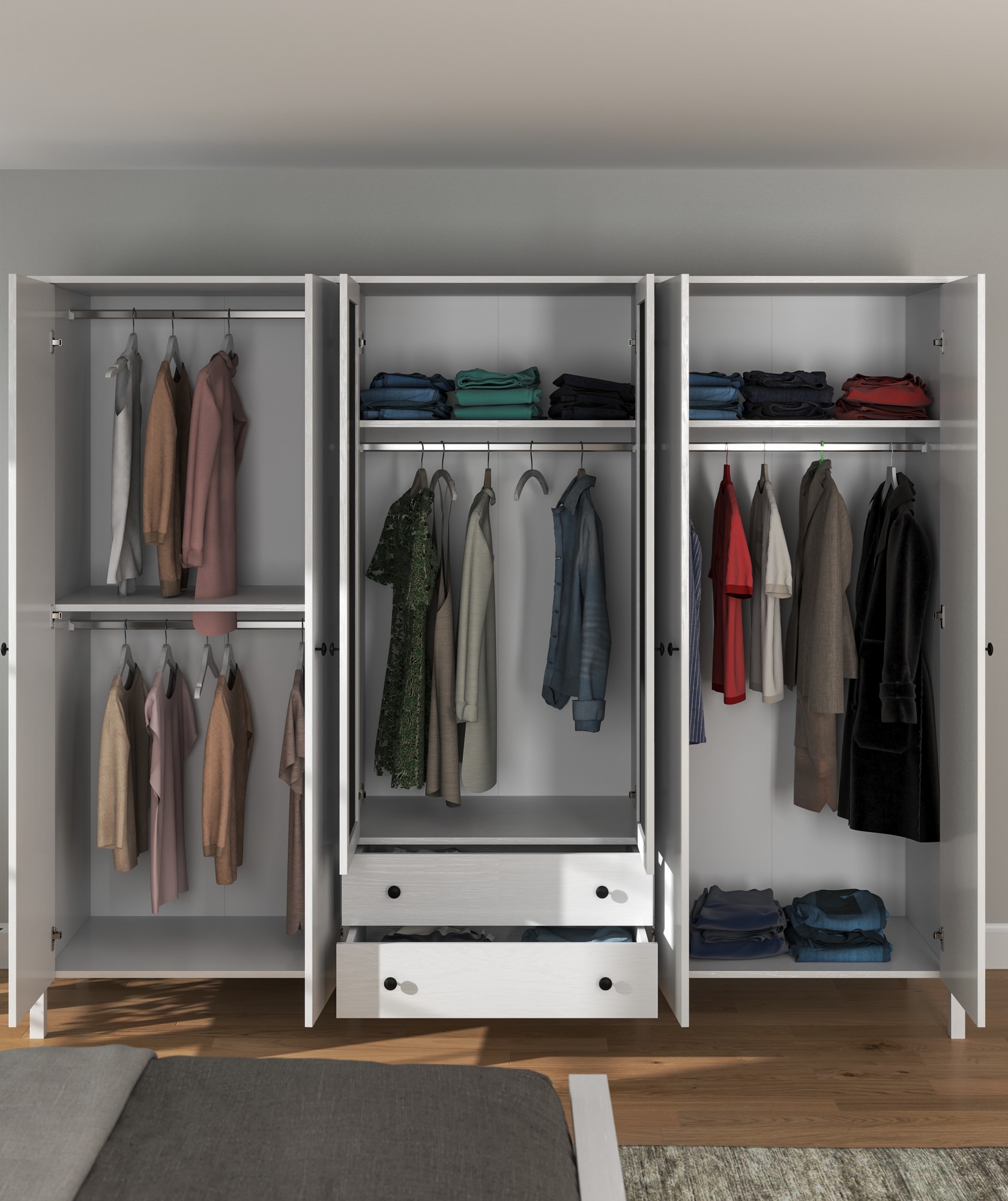 Gardróbszekrény Ophfela 116