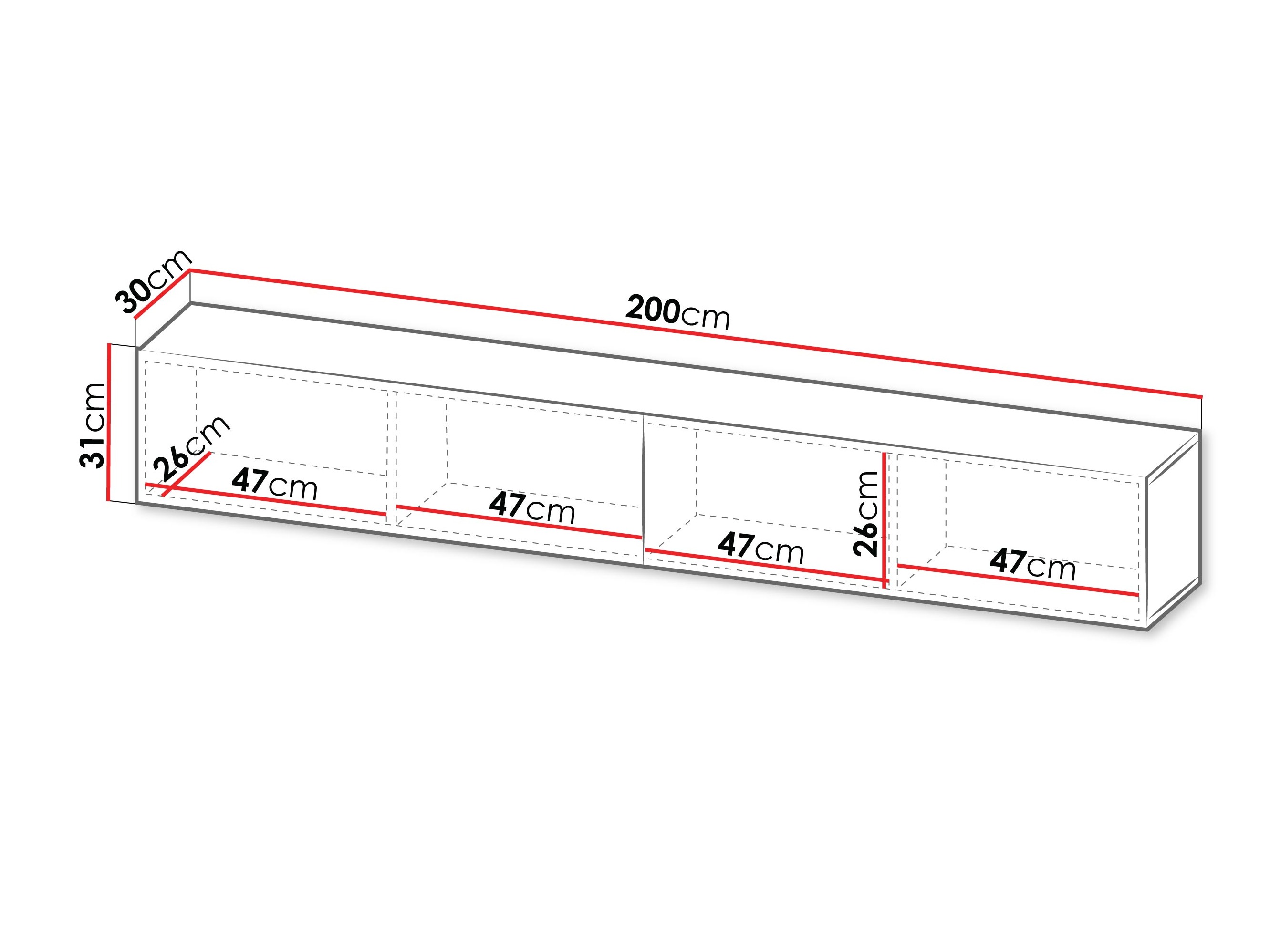 TV-állvány Calveru 101 (Kasmír)