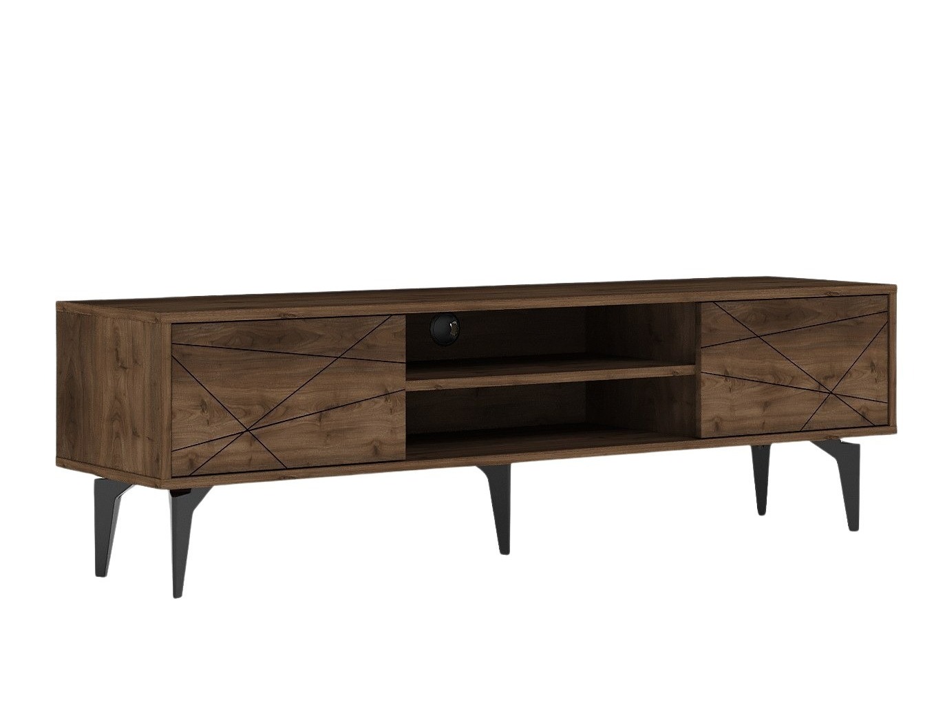 TV-állvány Kailua 2535 (Dió)