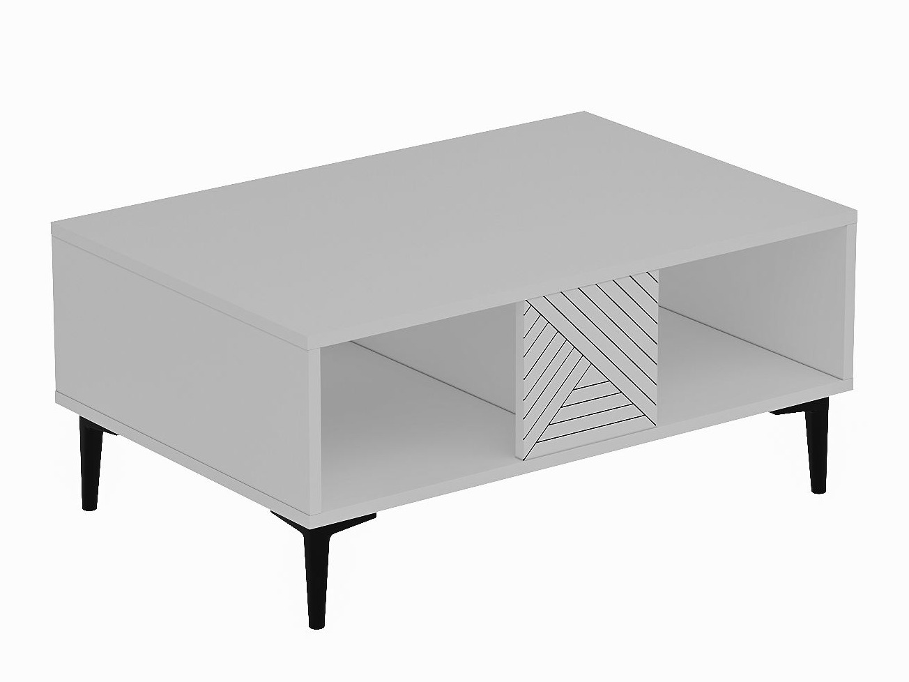 Dohányzóasztal Kailua 2537 (Fehér)