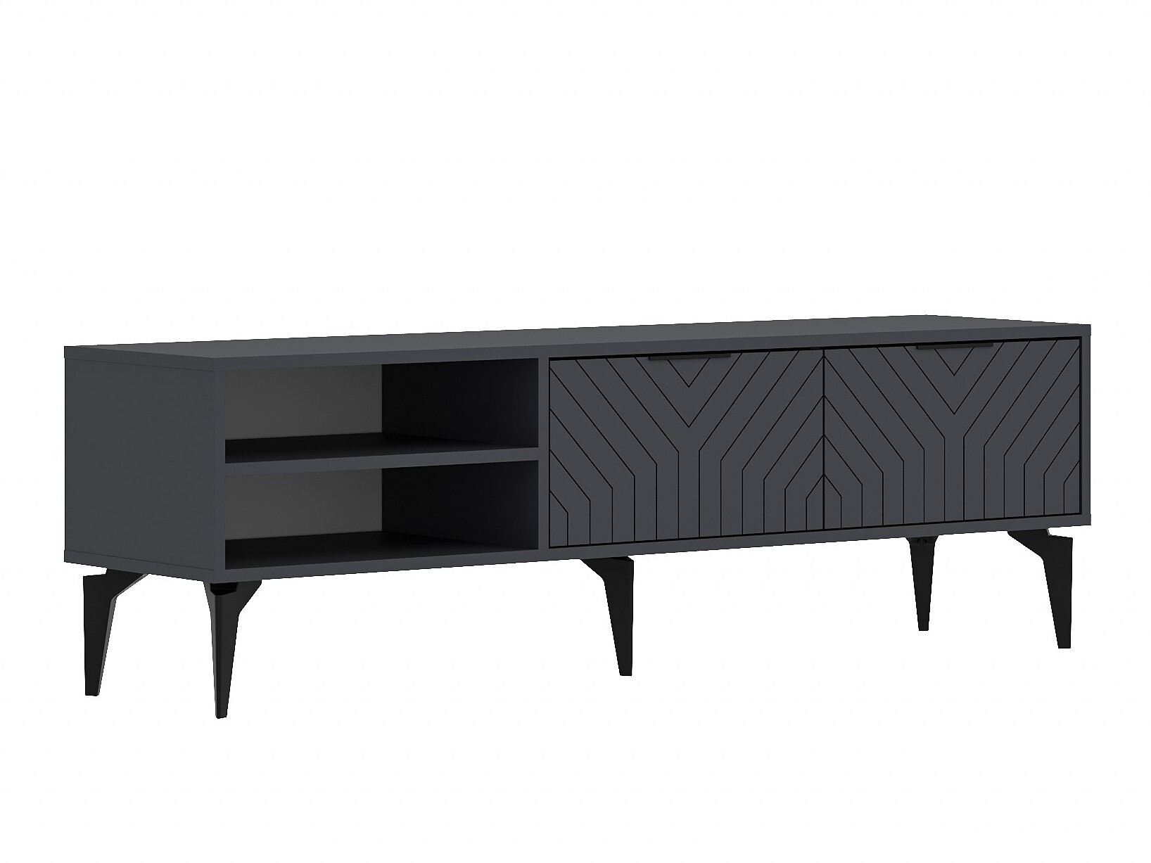 TV-állvány Kailua 2538 (Antracit)