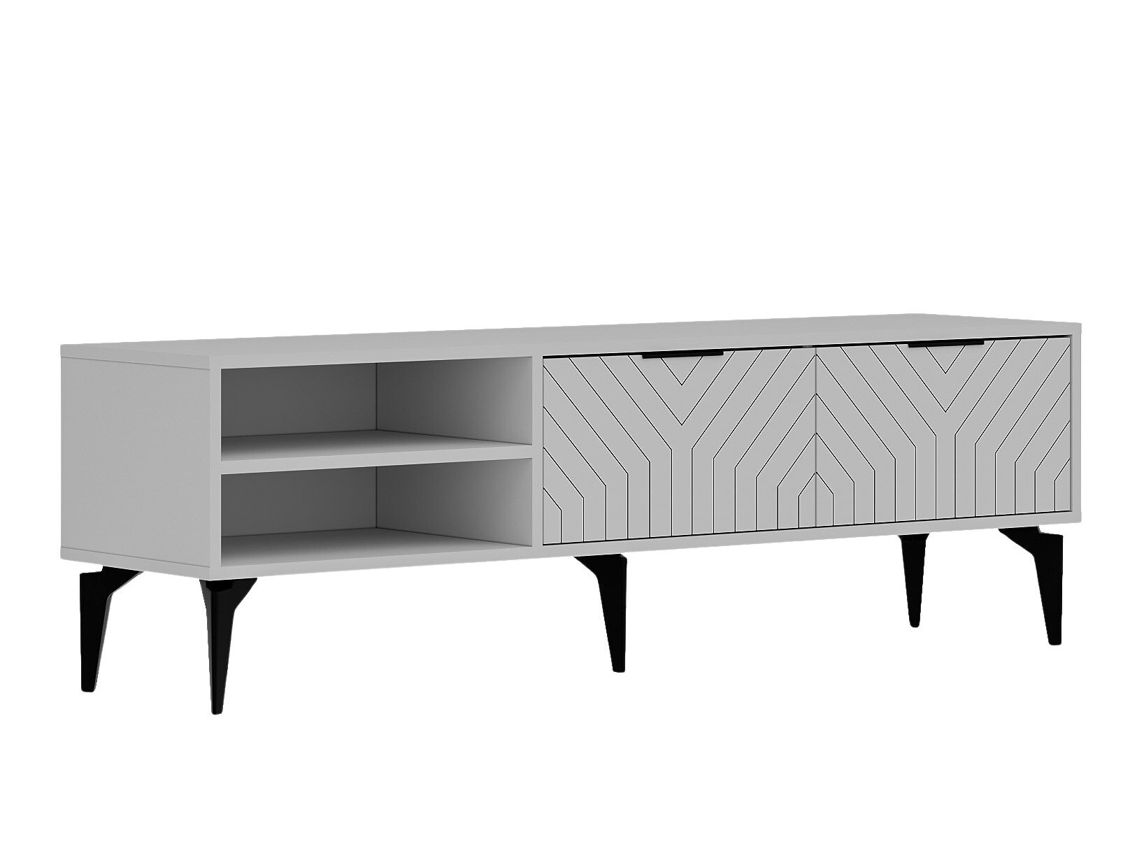 TV-állvány Kailua 2538 (Fehér)