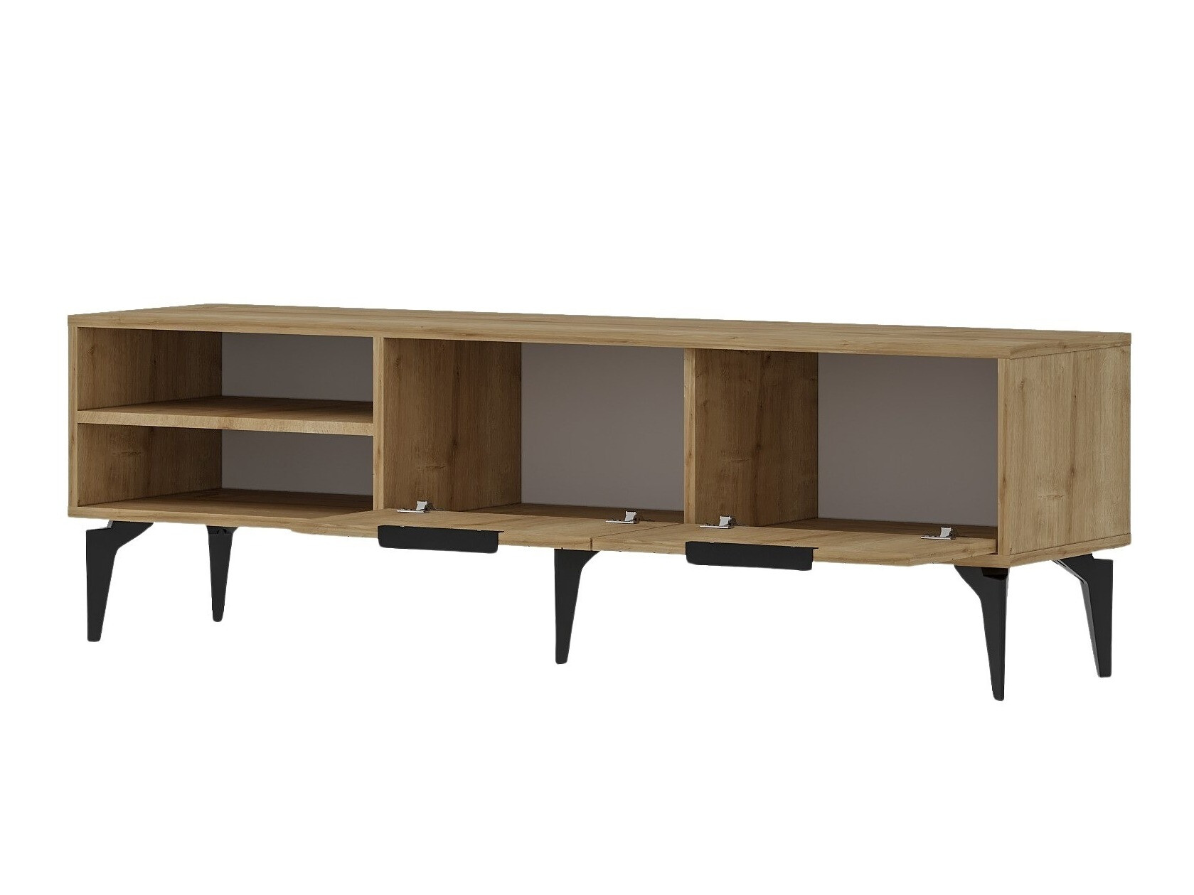 TV-állvány Kailua 2538 (Tölgy)