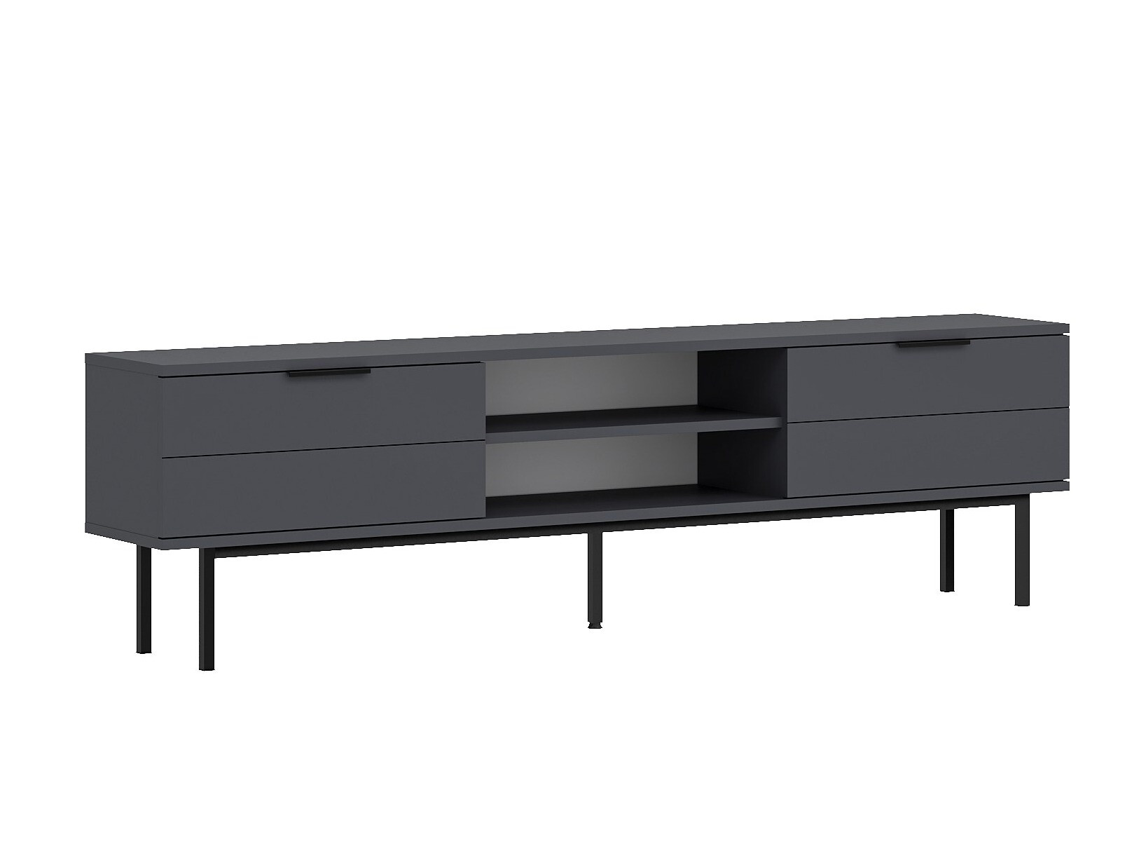 TV-állvány Kailua 2540 (Antracit)