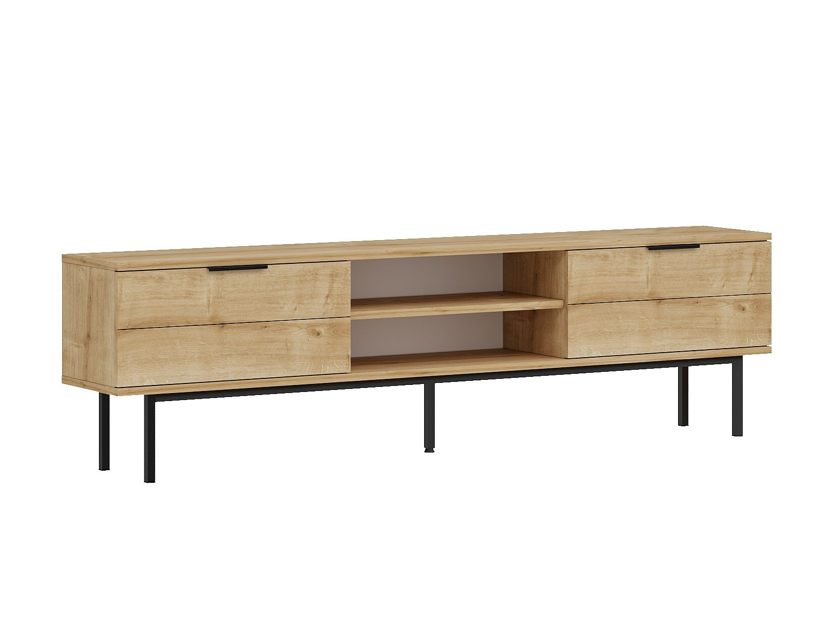 TV-állvány Kailua 2540 (Tölgy)