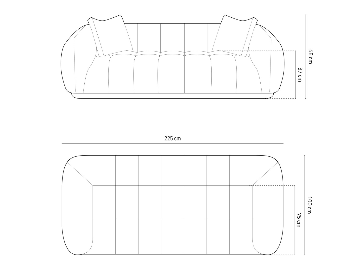 Kanapé Beckley 173 (Liberty 13)