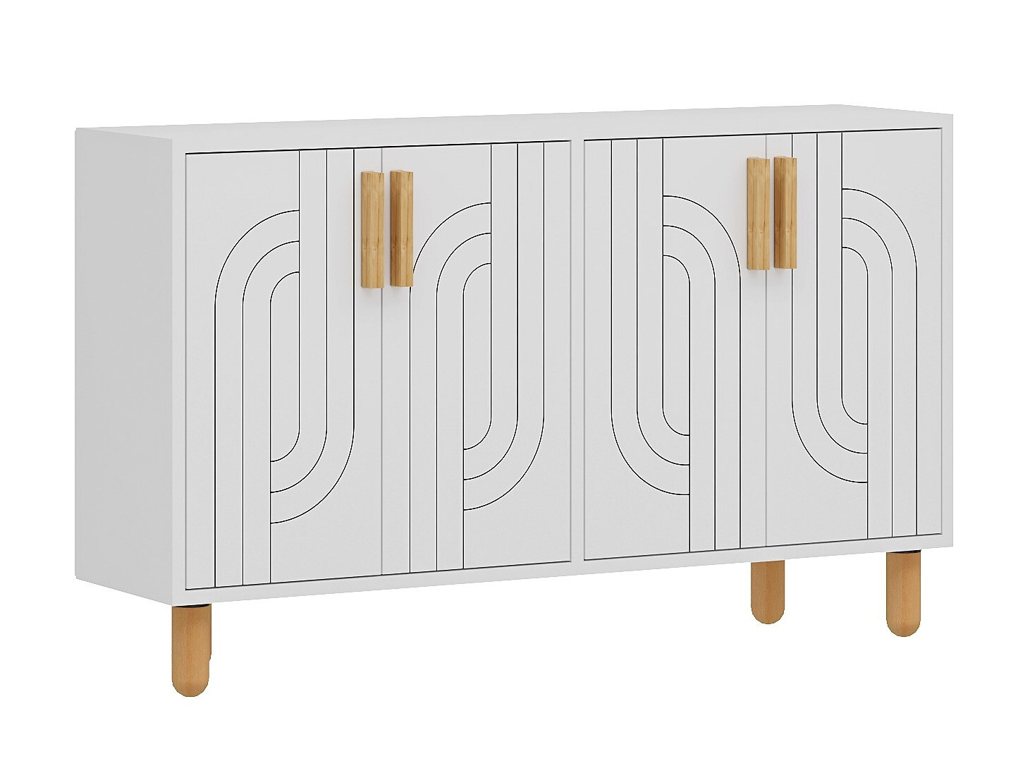 Szekrény Kailua 2544 (Fehér)