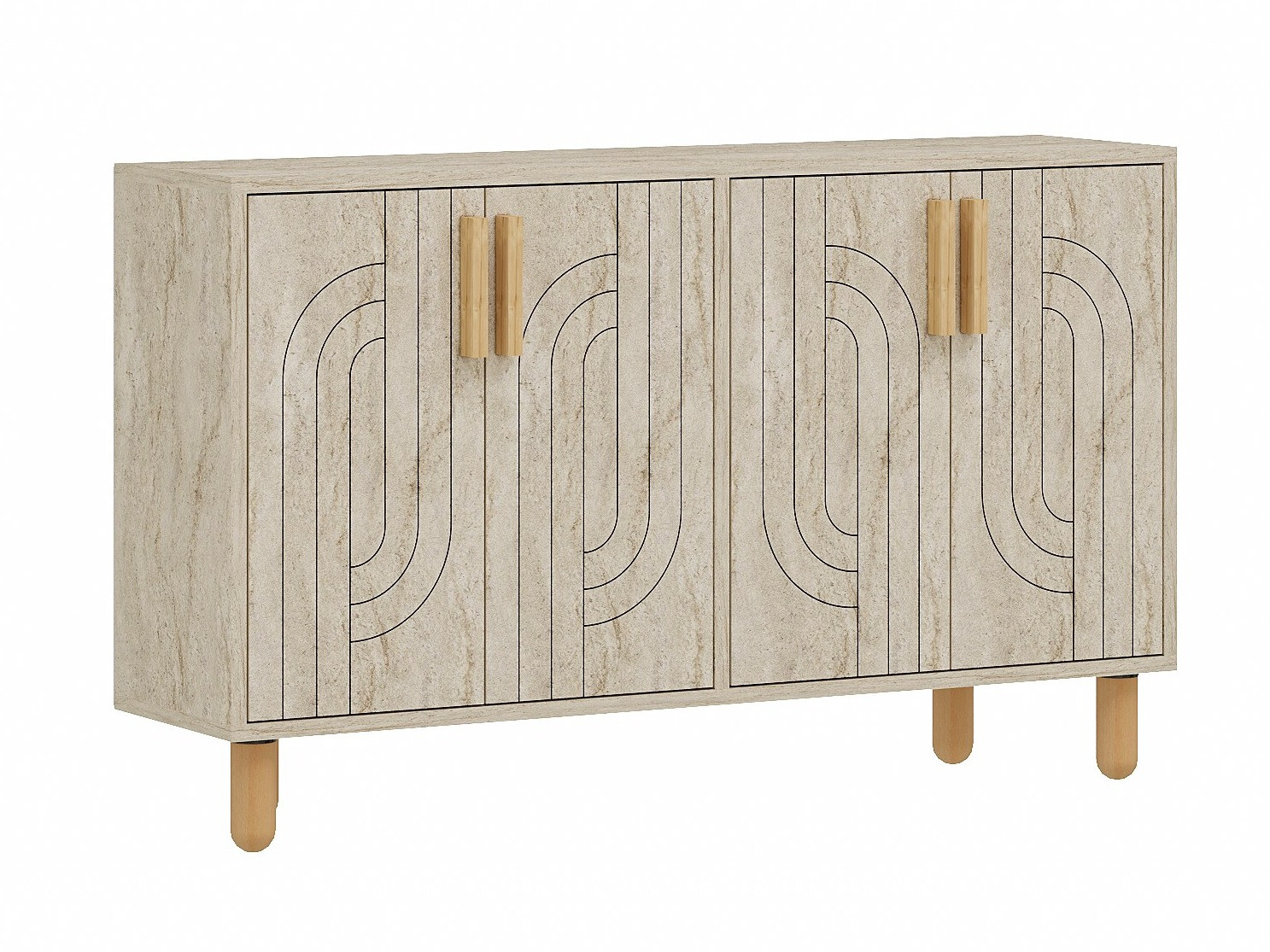 Szekrény Kailua 2544 (Világosbarna)