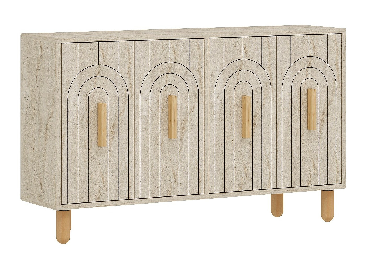 Szekrény Kailua 2545 (Világosbarna)