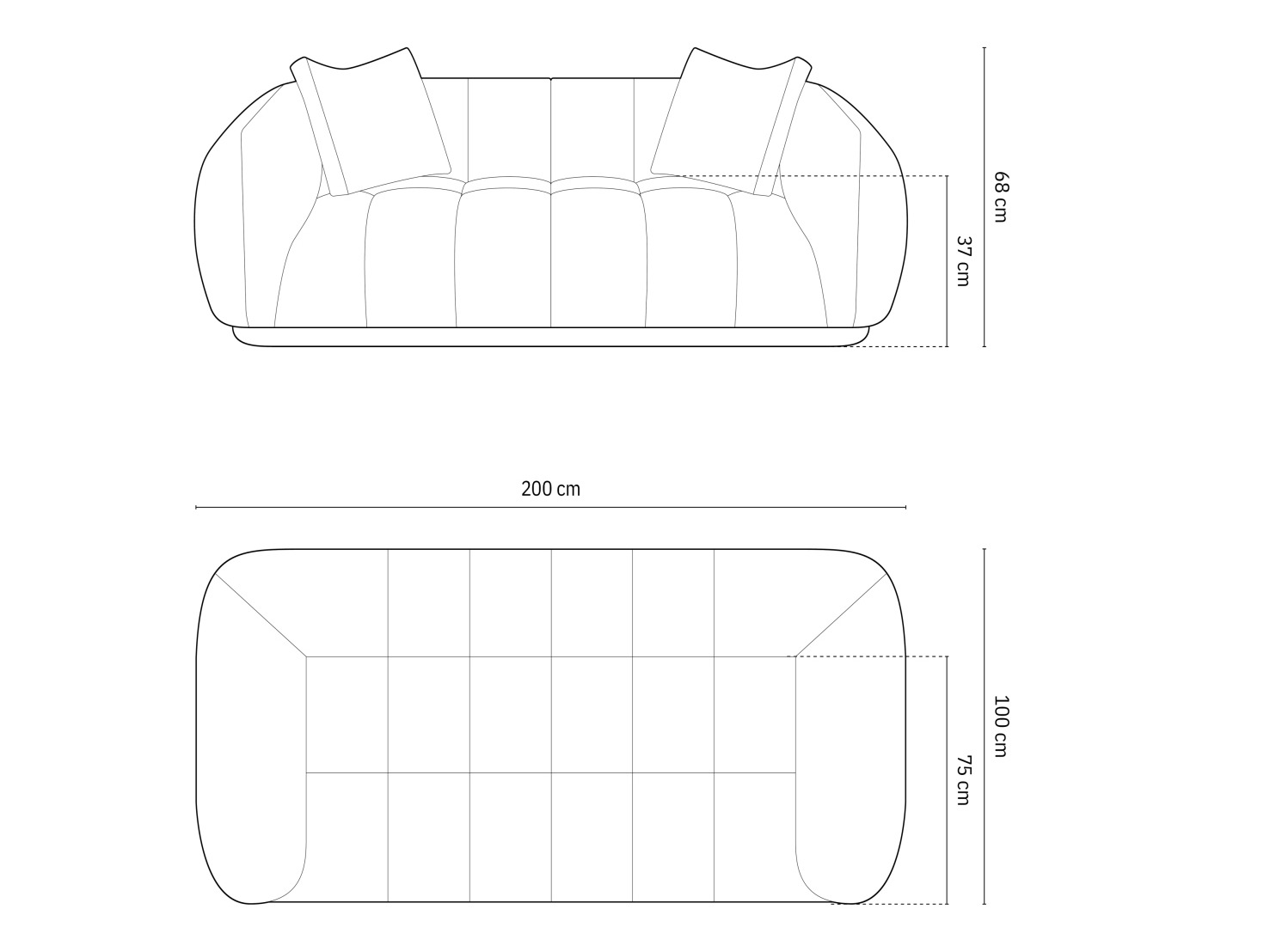 Kanapé Beckley 174 (Heritage Jeans)
