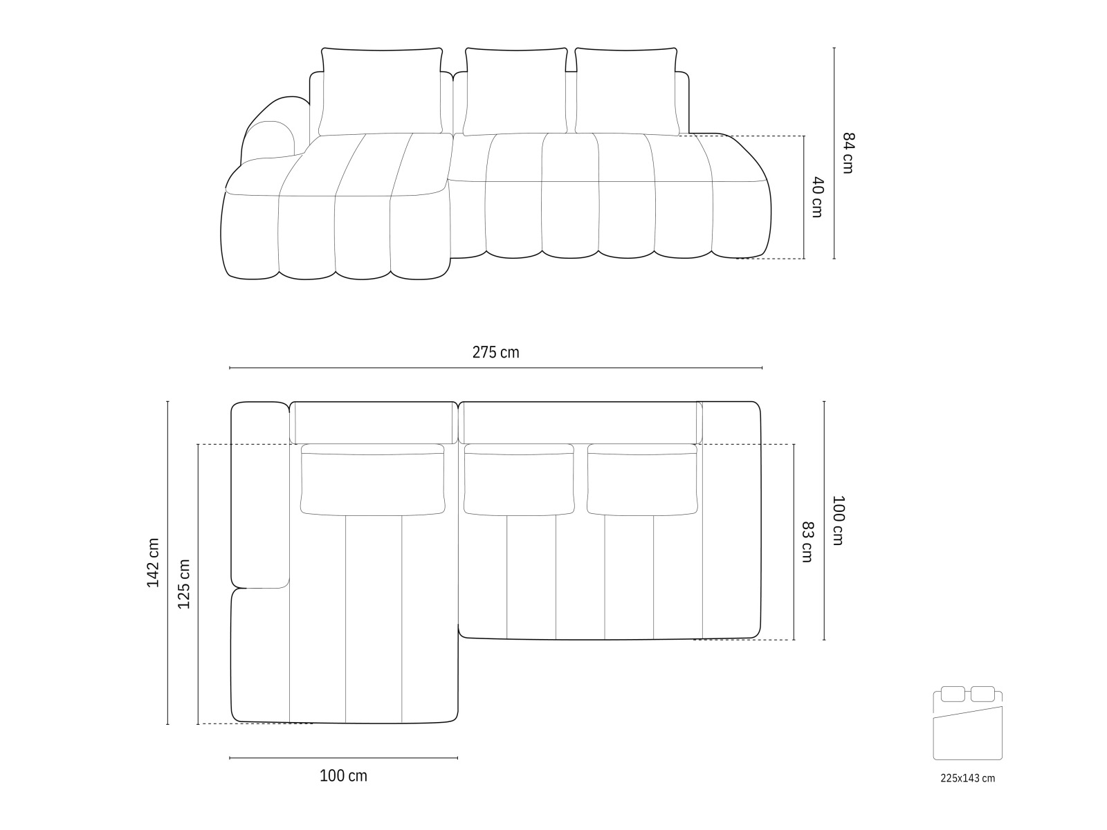 Sarokkanapé Evarelbo 104 (Bjorn 06)