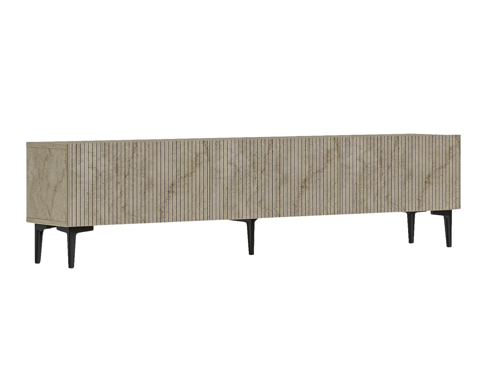 TV-állvány Kailua 2547 (Könnyű travertin)