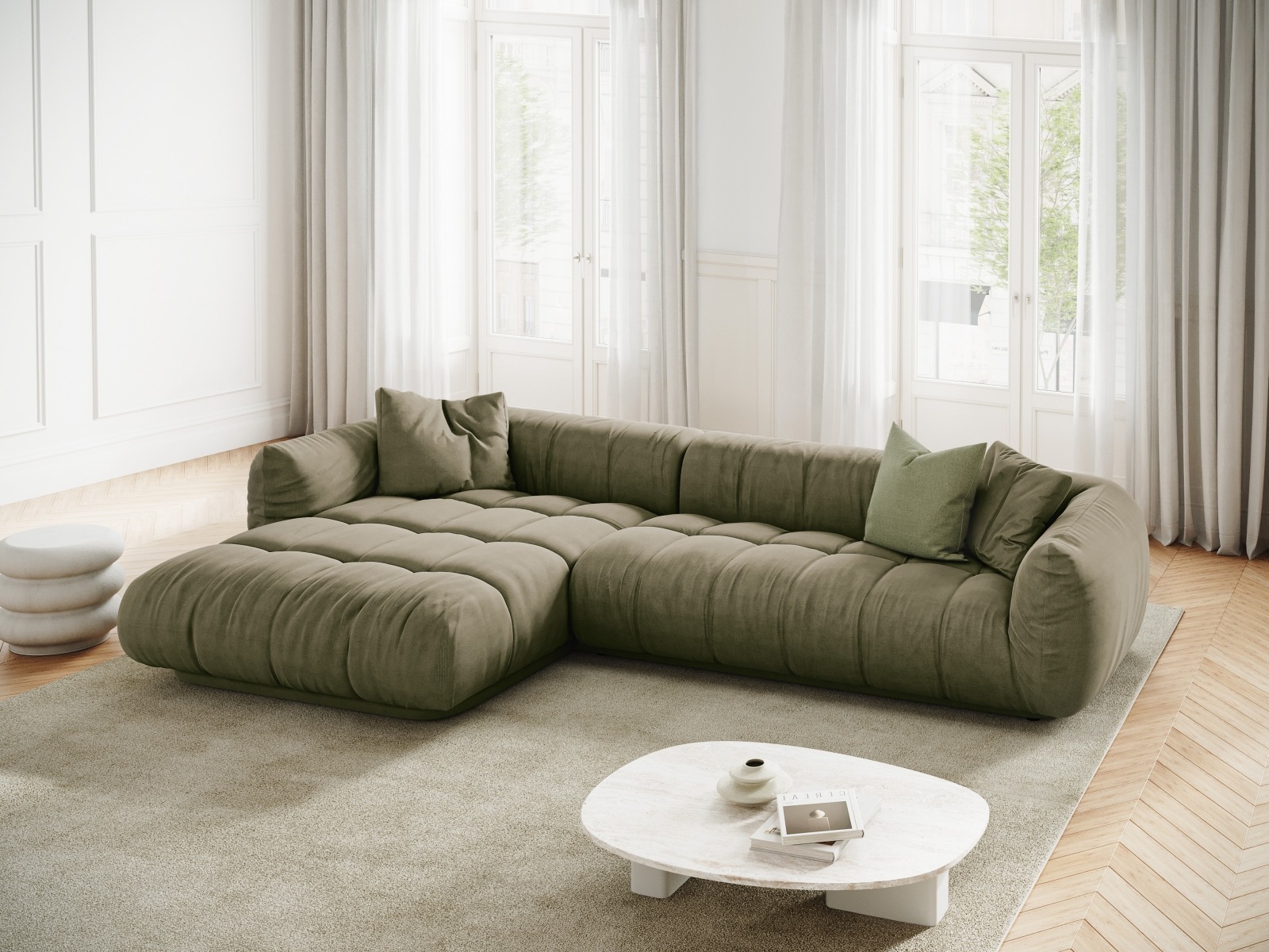 Sarokkanapé Beckley 179 (Heritage Avocat)