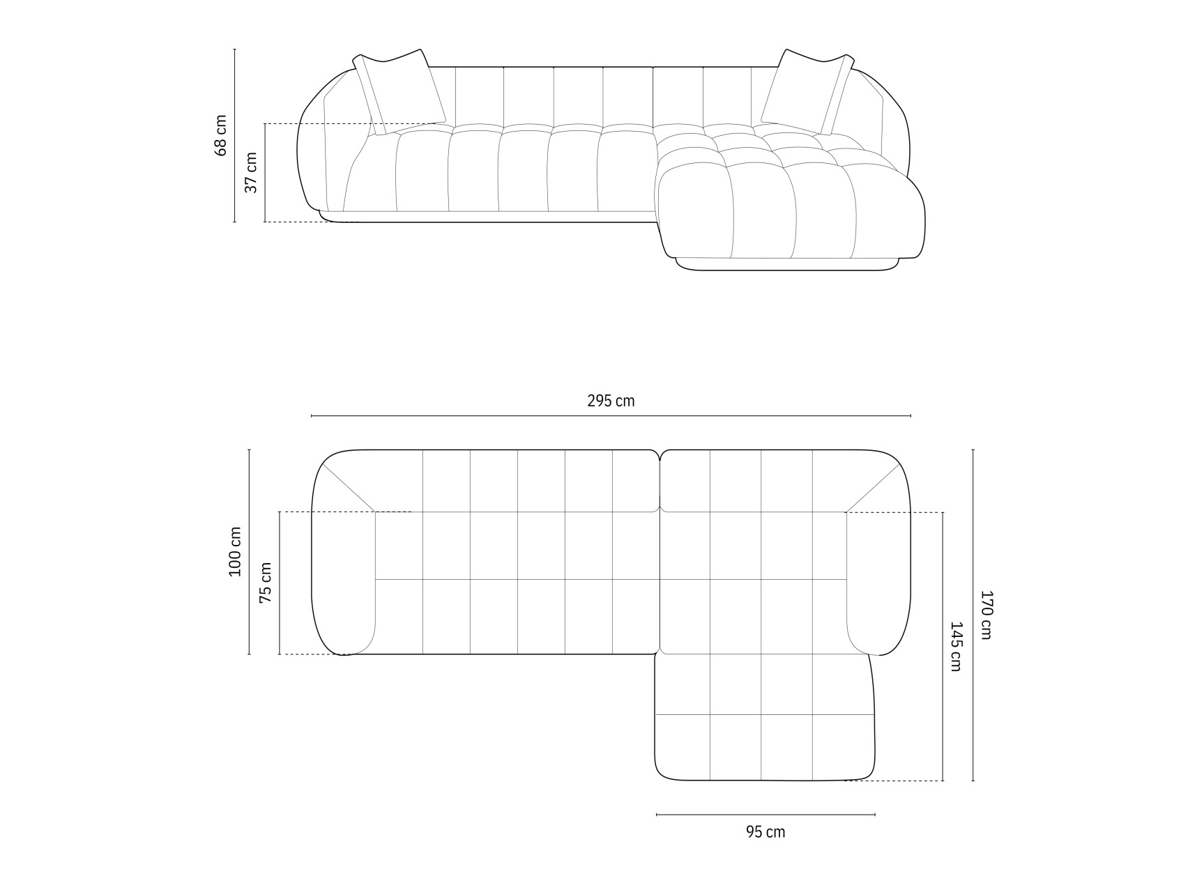 Sarokkanapé Beckley 179 (Liberty 9)