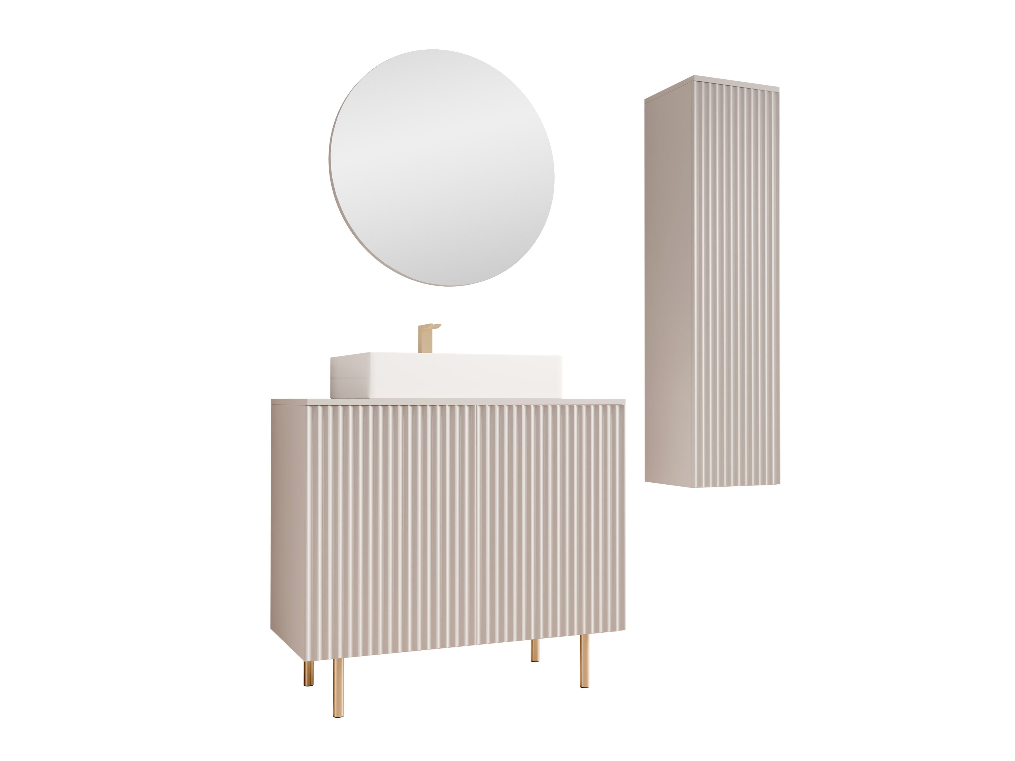 Fürdőszoba garnitúra Virdomi 110 (Kasmír)