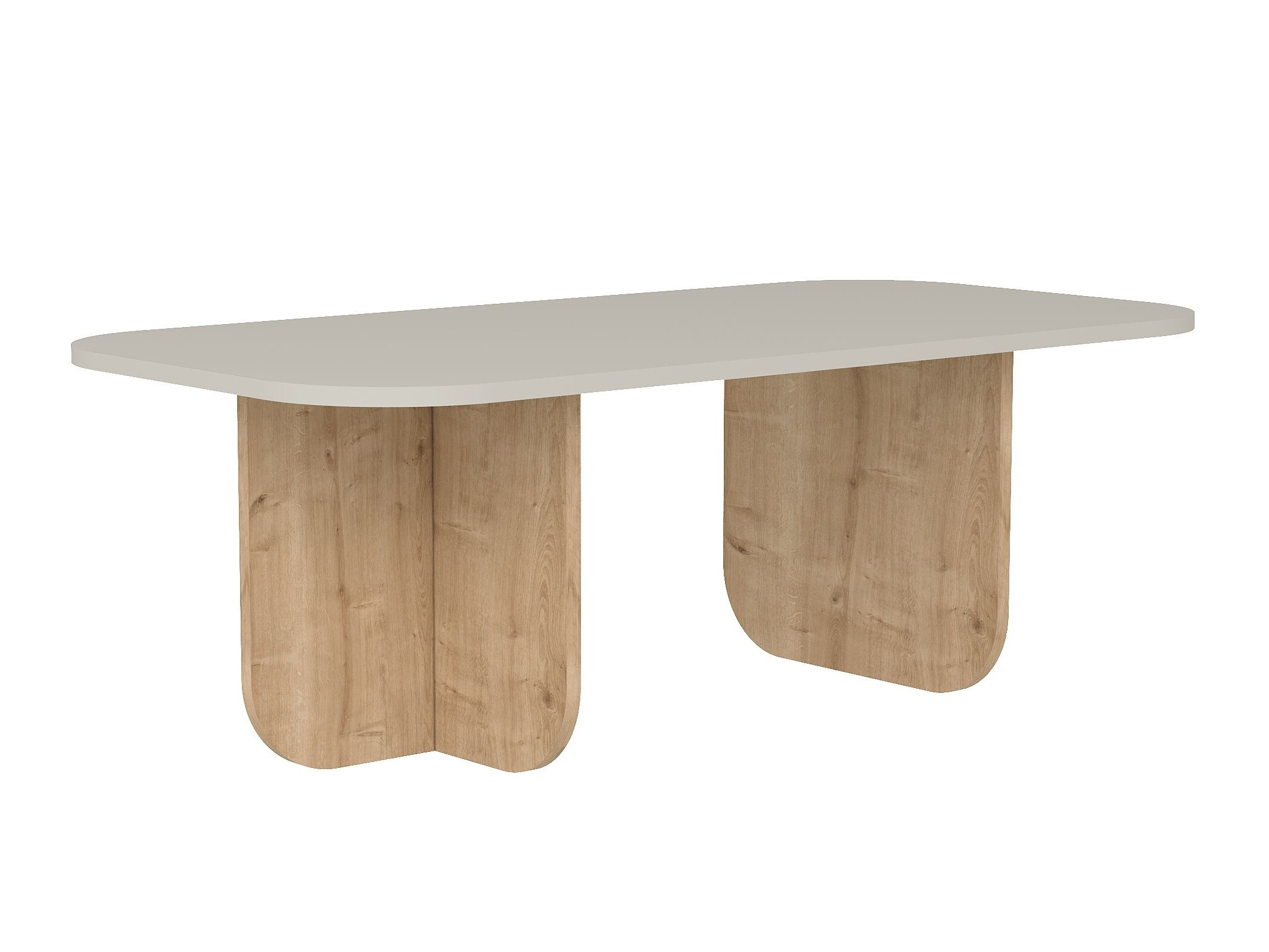 Dohányzóasztal Kailua 2560 (Tölgy + Bézs)