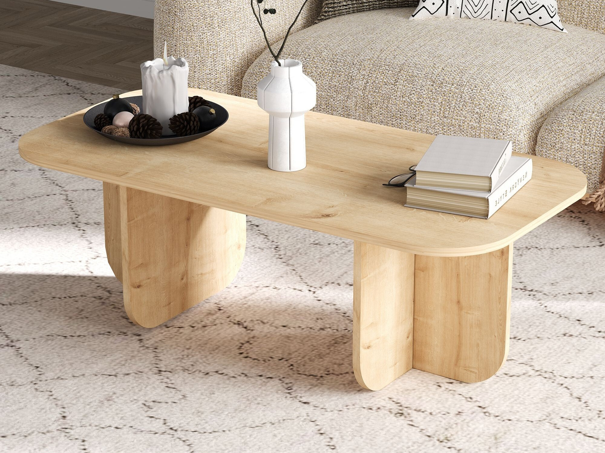 Dohányzóasztal Kailua 2560 (Tölgy)