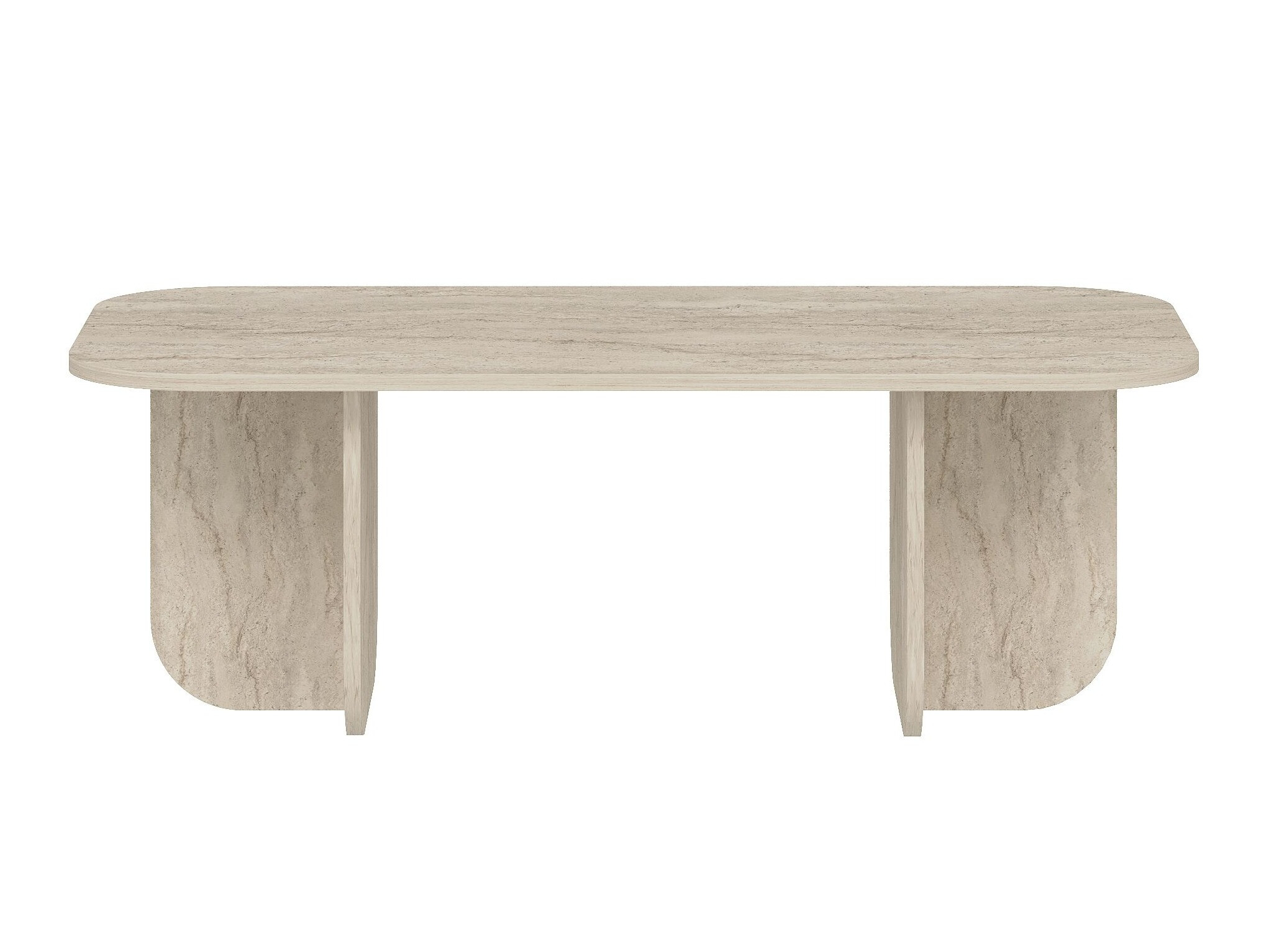 Dohányzóasztal Kailua 2560 (Világos Travertine)