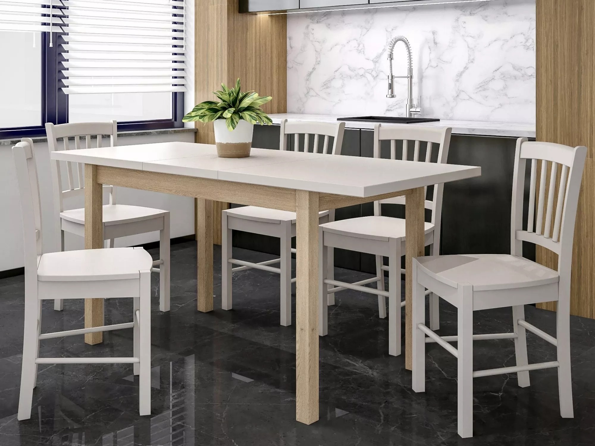 Asztal Detroit 781 (Kasmír + Tölgy)