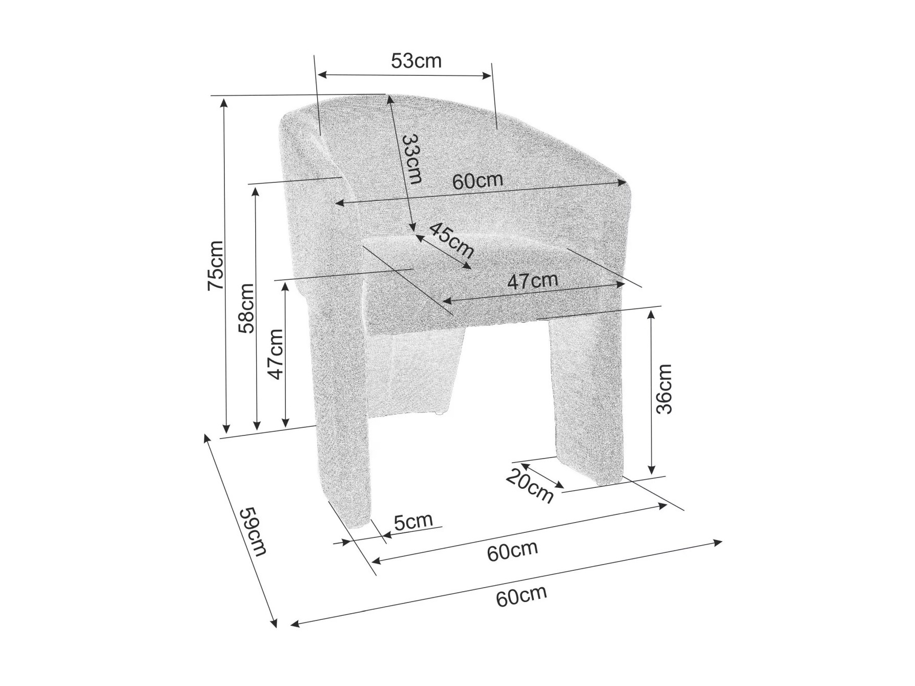 Fotel Detroit 785 (Bézs)