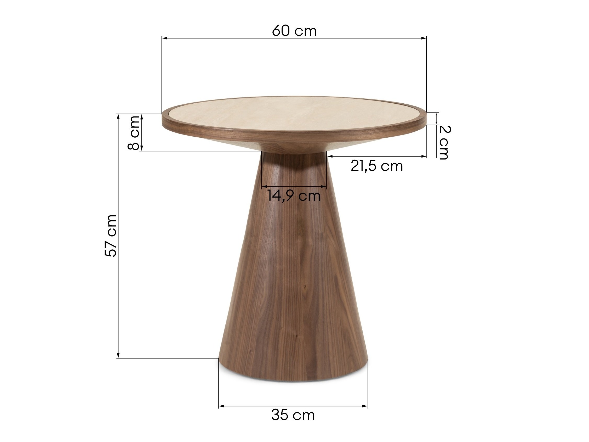 Kisasztal Burleson 312