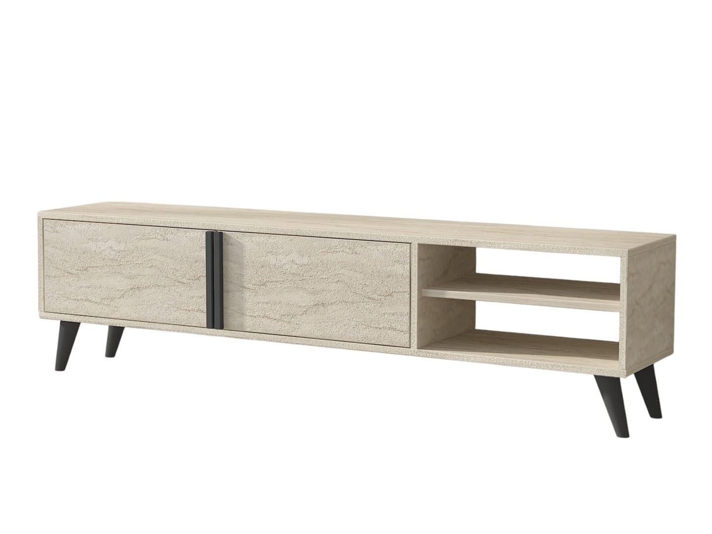 TV-állvány Kailua 2576 (Világos Travertine)