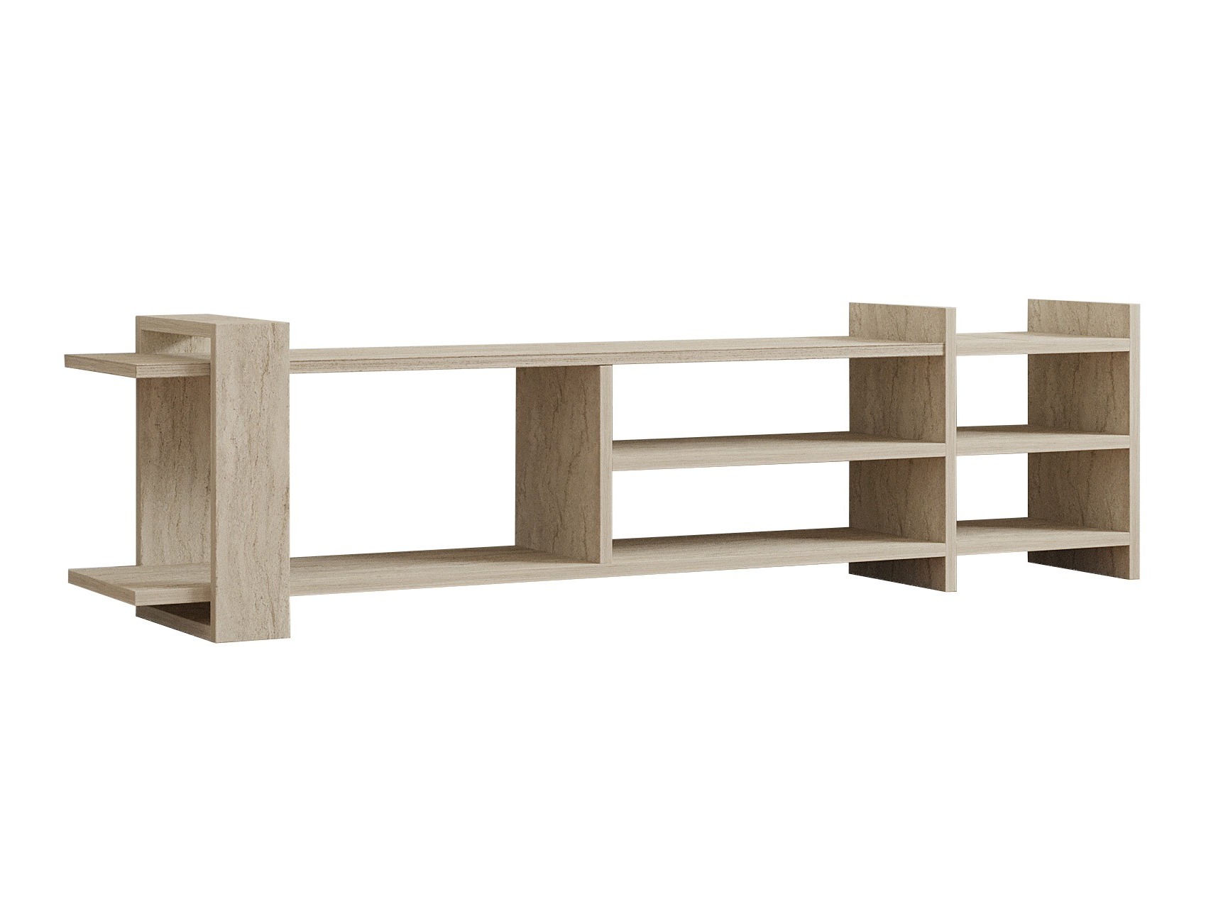TV-állvány Kailua 2587 (Világos Travertine)
