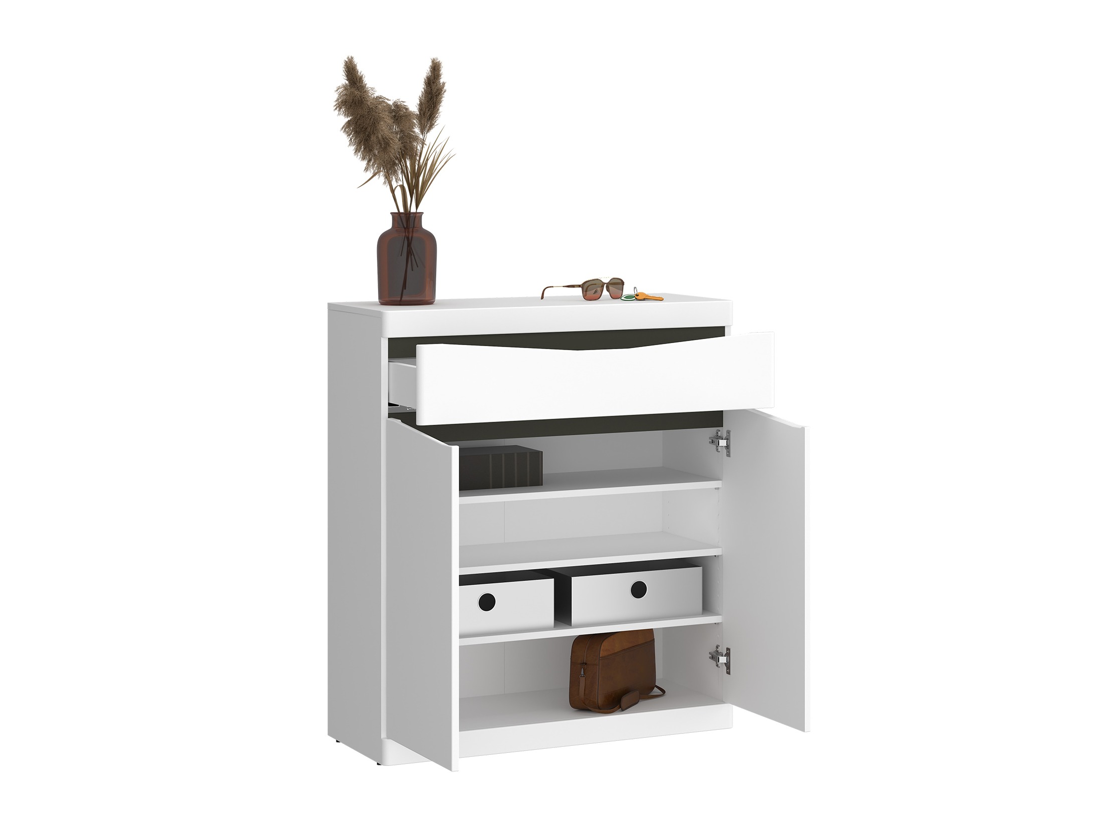 Komód Venlori 115 (Fehér)