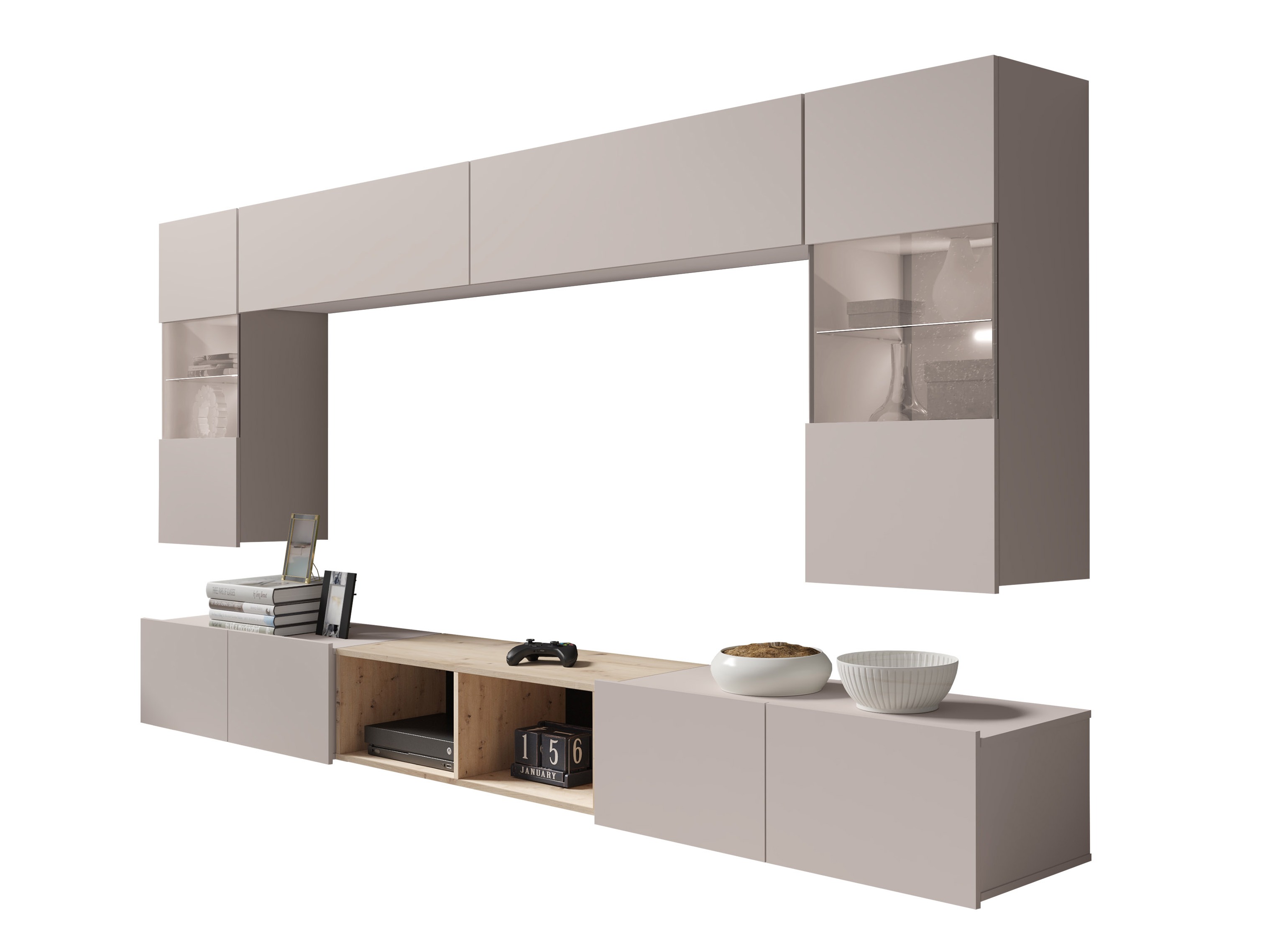 Nappali szett Remus XXIV (Kasmír + Artisan tölgy)