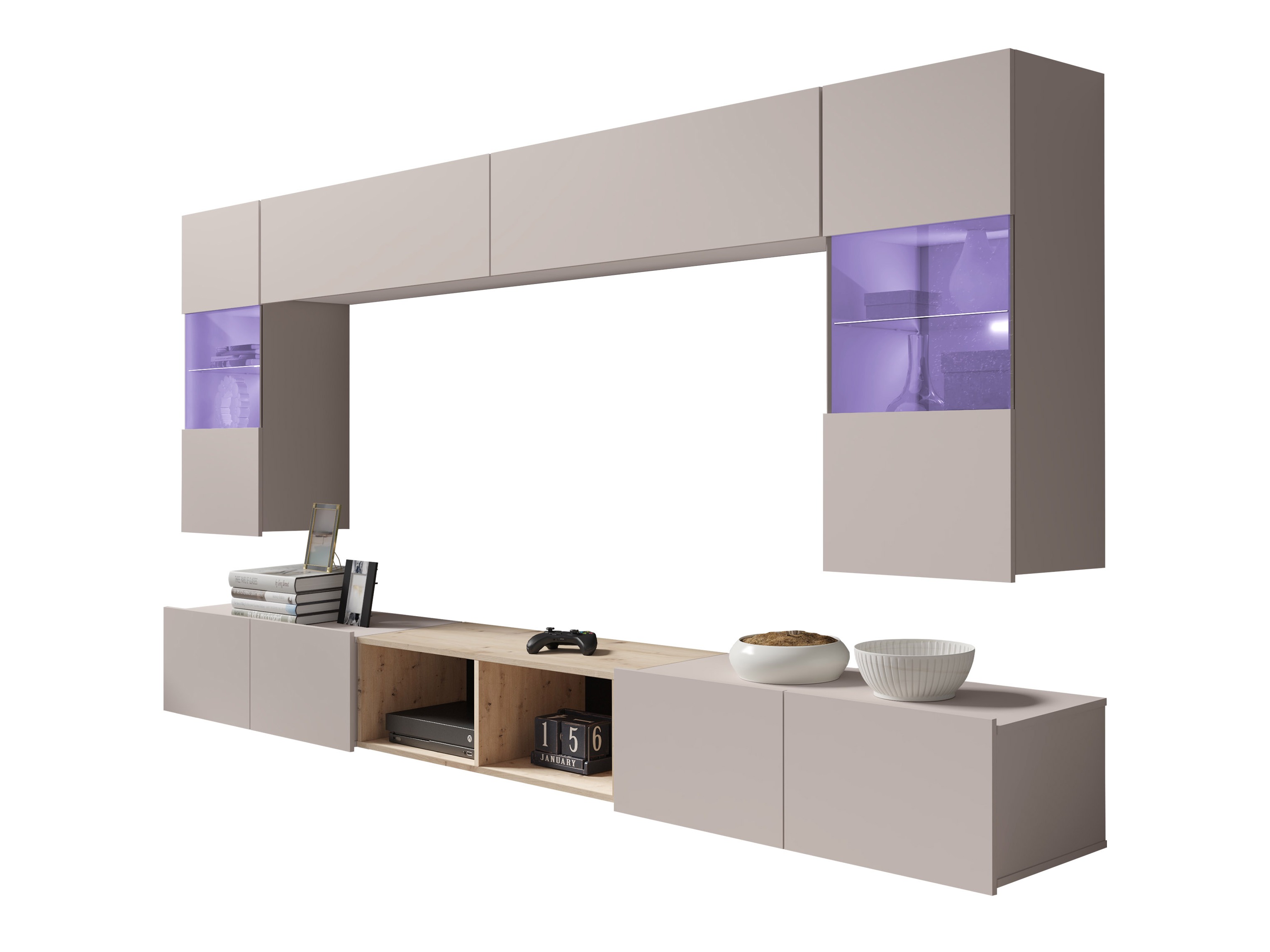 Nappali szett Remus XXIV (Kasmír + Artisan tölgy)