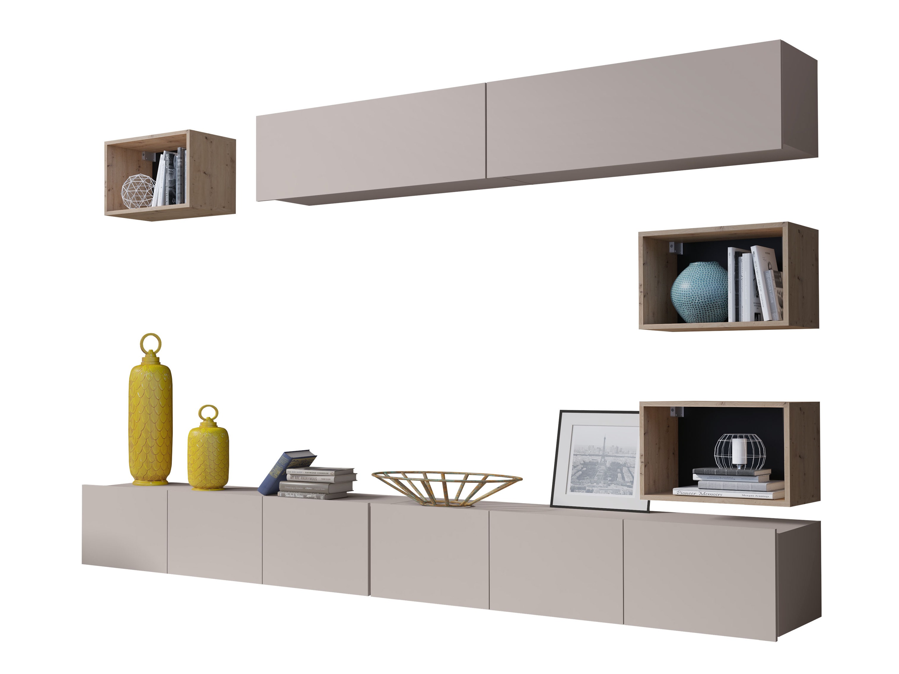 Nappali szett Remus XXXI (Kasmír + Artisan tölgy)