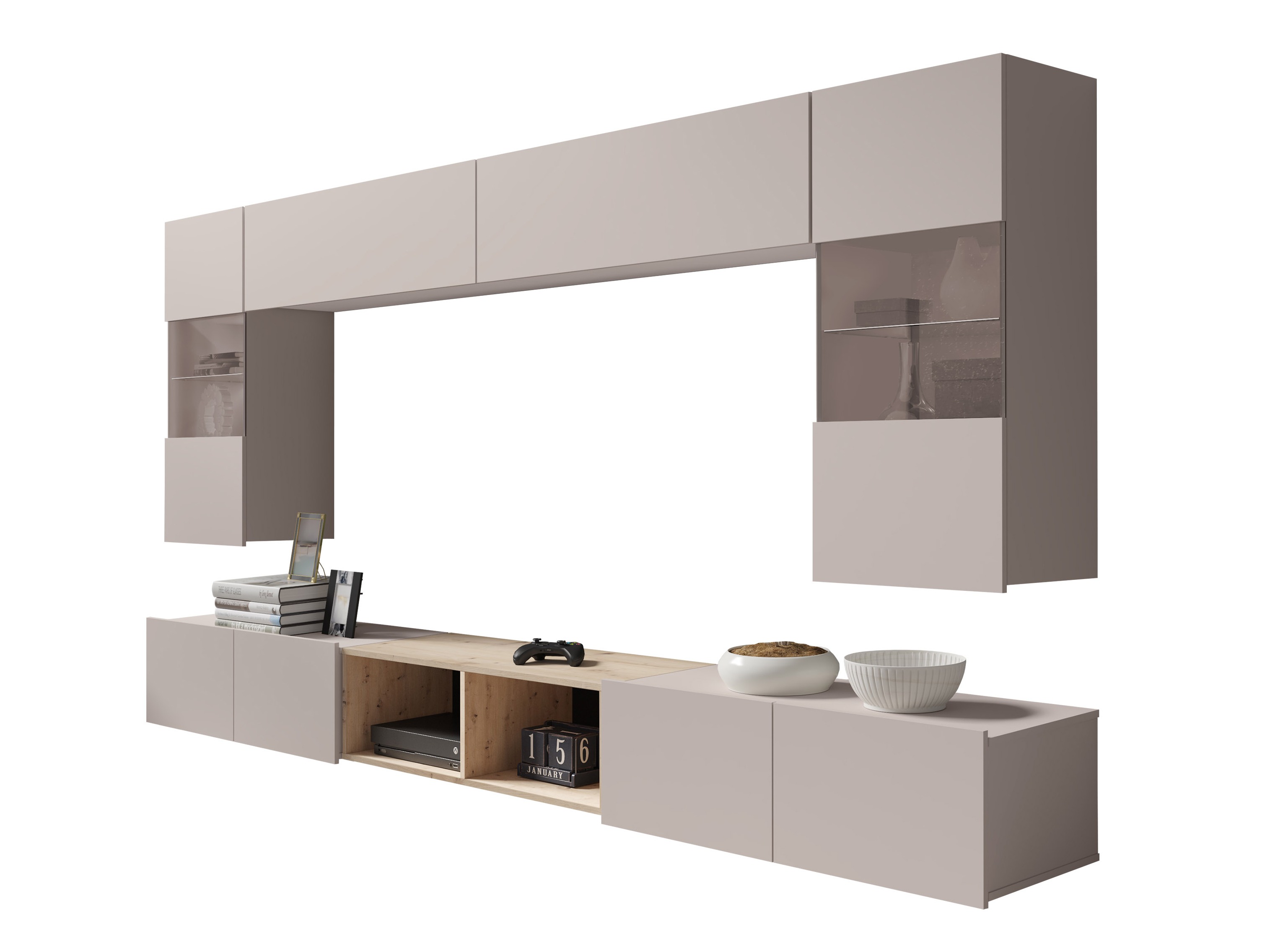 Nappali szett Tivdalu 144 (Kasmír + Artisan tölgy)