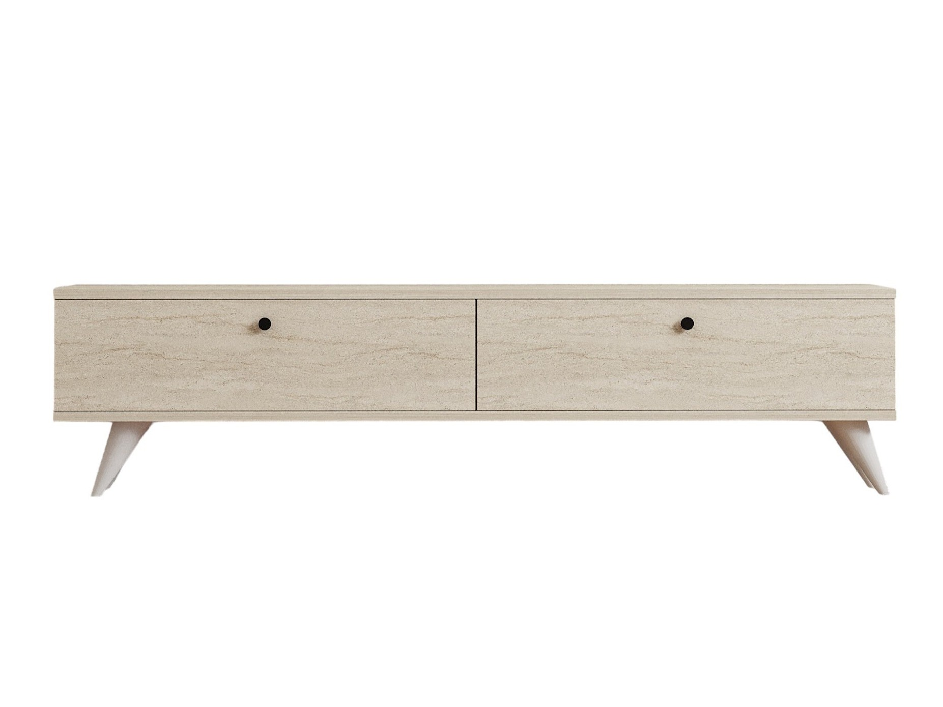 TV-állvány Kailua 2588 (Világos Travertine)