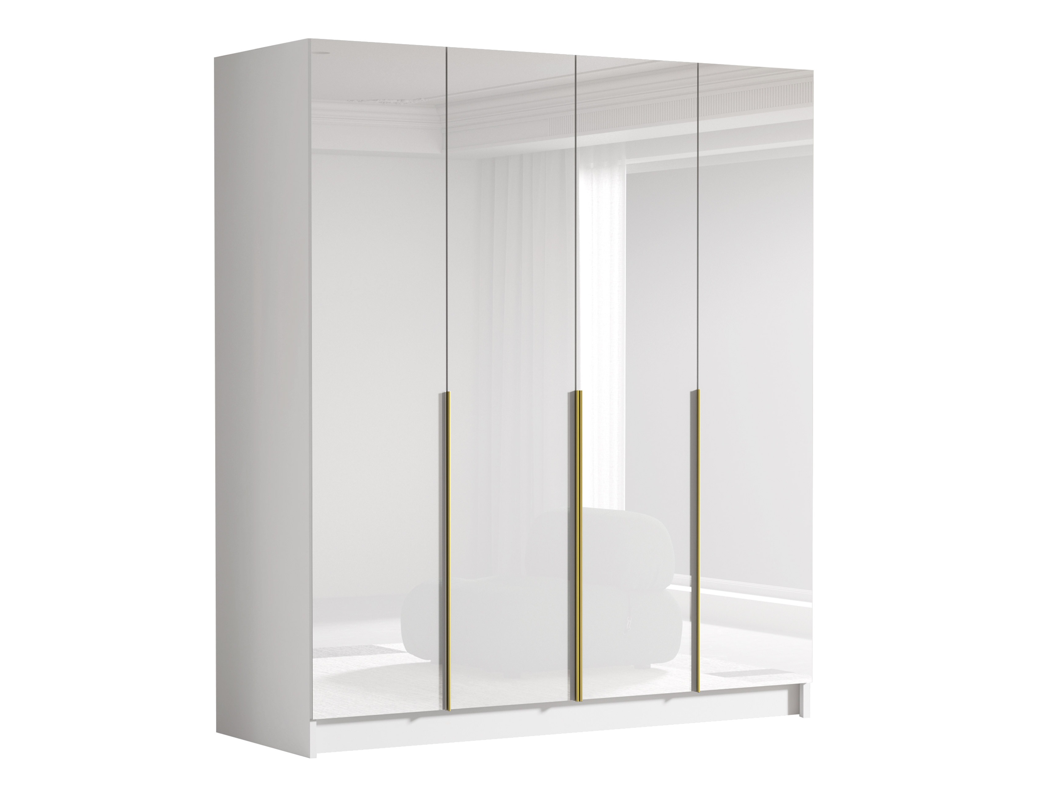 Gardróbszekrény Atlanta 176 (Aranysárga)