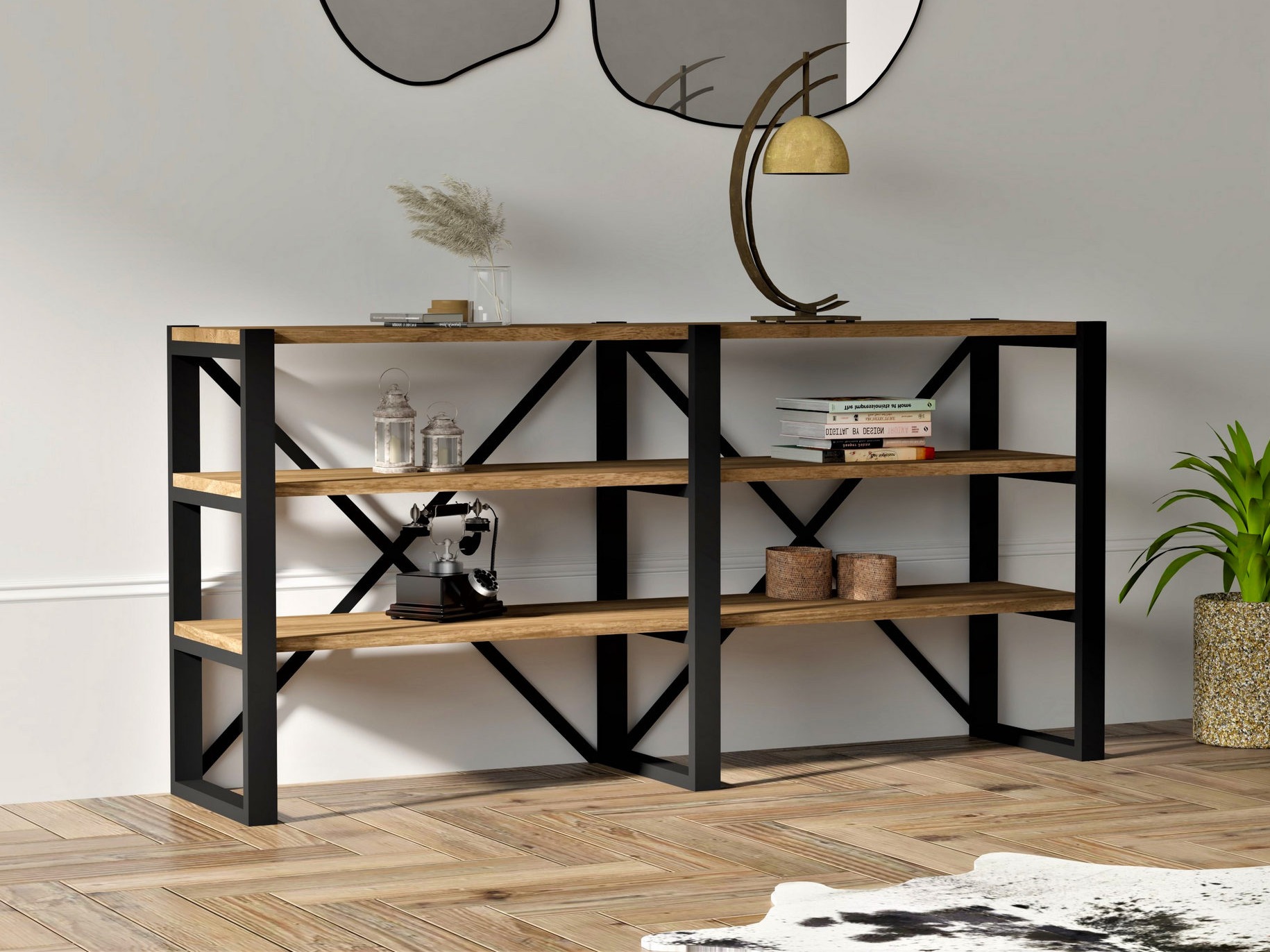 Könyvespolc Kailua 2603